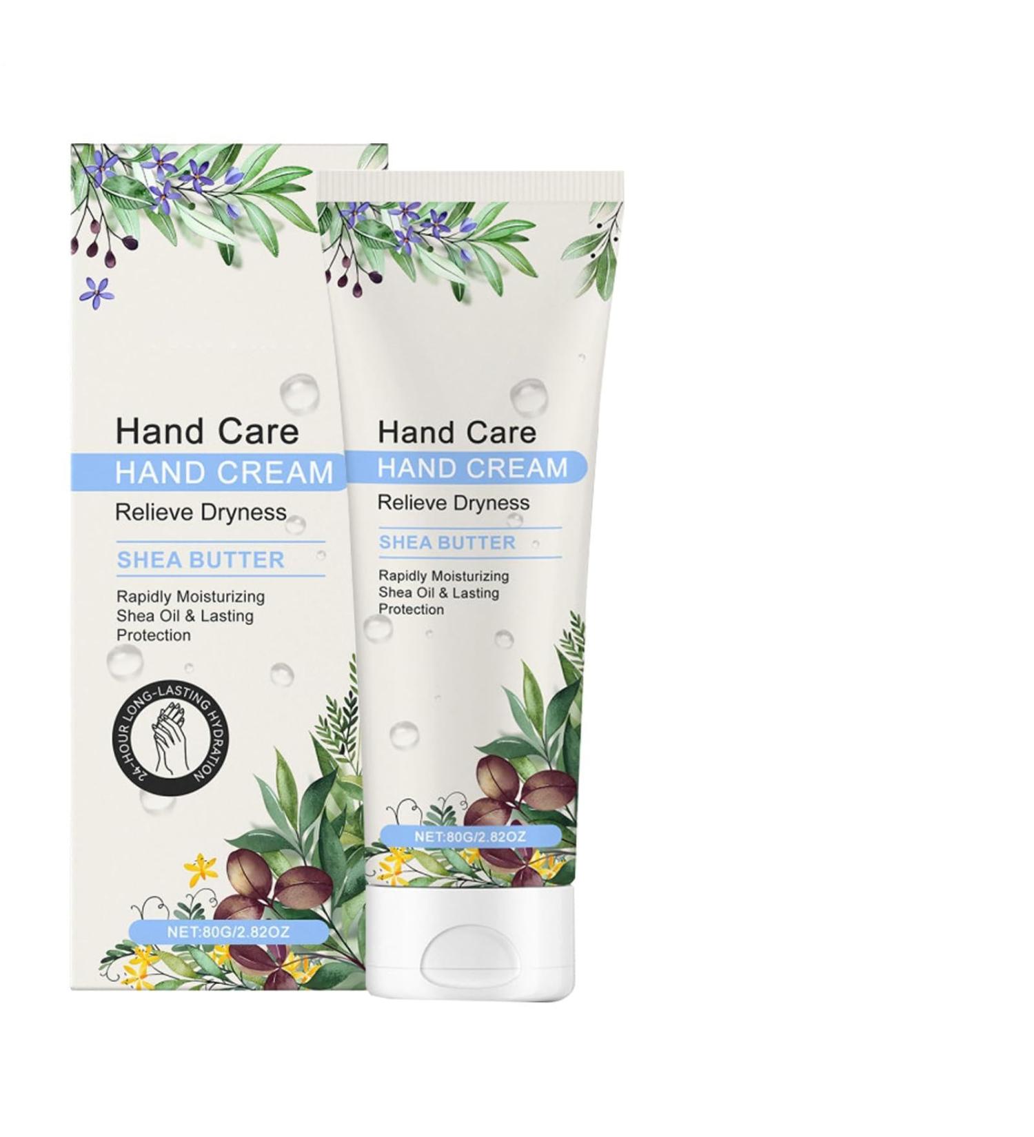 Hand lotion for dry skin 80g of delicate non-greasy moisturizing formula - Hand care lotion for women and men for cracked skin hydration  - Buy Online on GoSupps.com