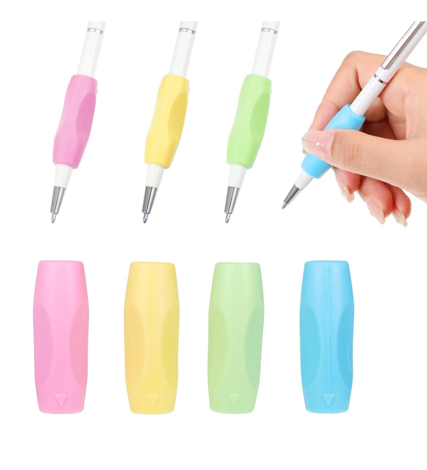 8-Piece Ergonomic Writing Aid Set for Kids | Pencil Grip & Holder for Improved Writing Skills - Buy Online on GoSupps.com