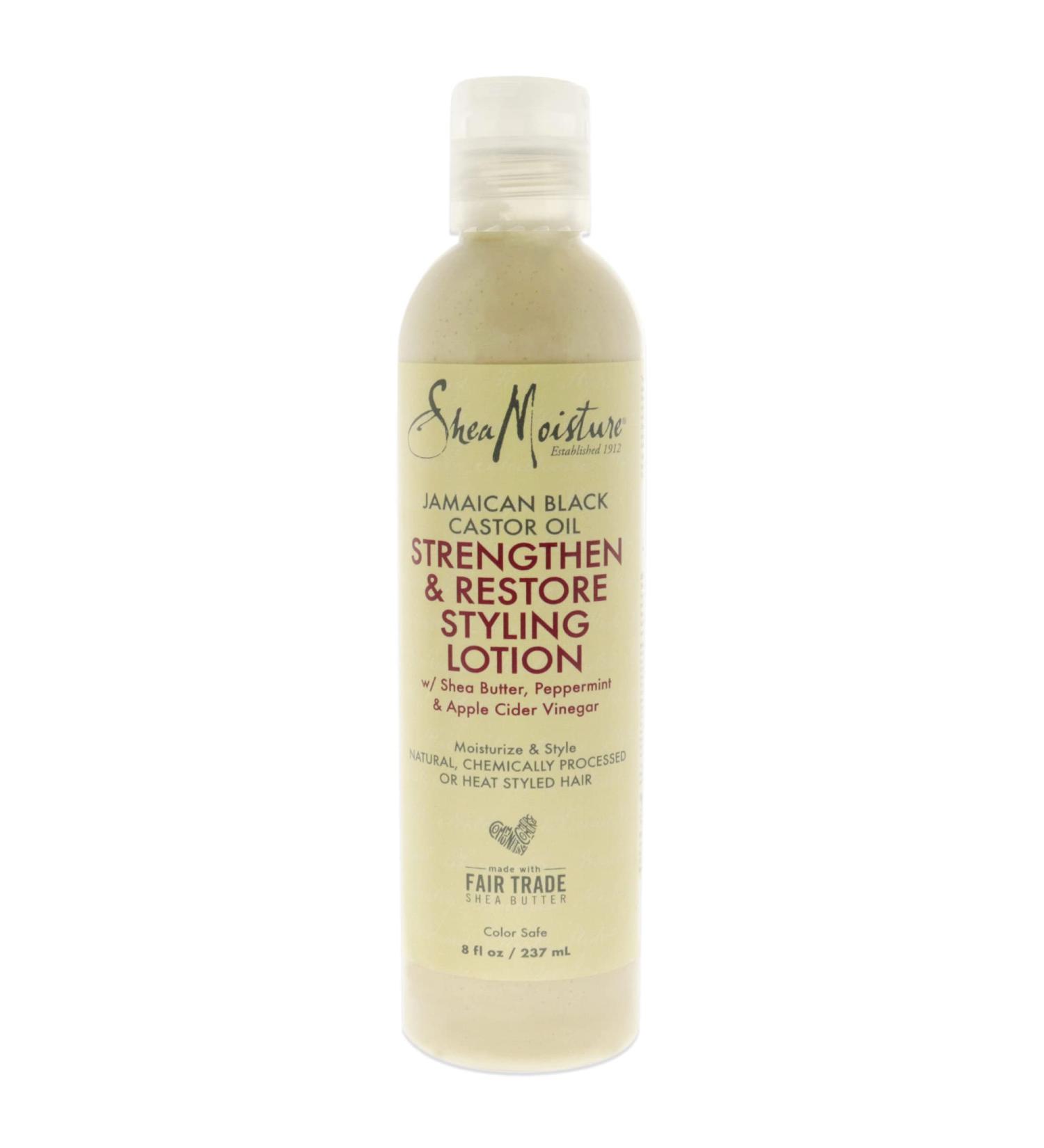 Shea Moisture Jamaican Black Castor Oil Strengthen Grow and Restore Styling Lotion 236 ml by Shea Moisture