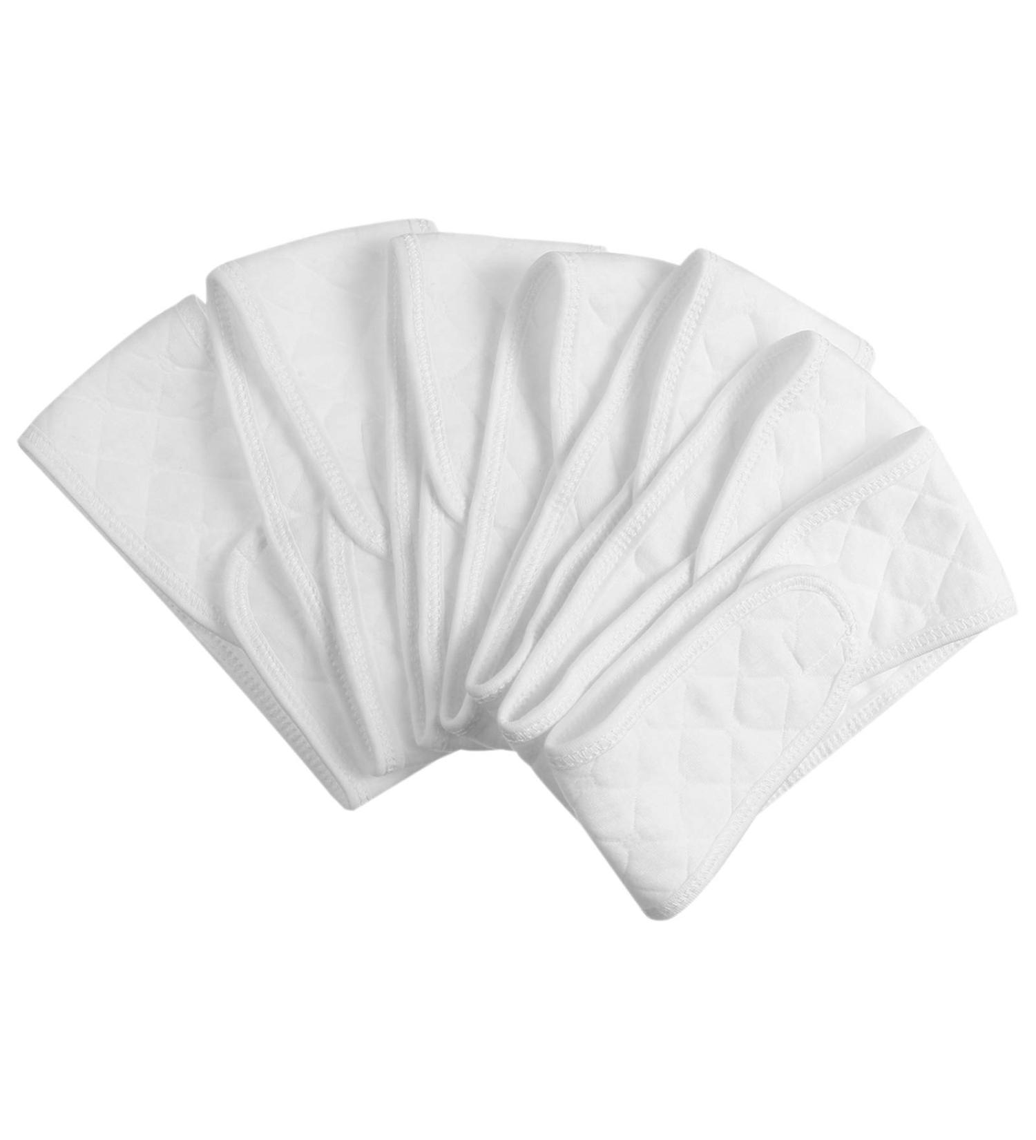 Healifty Infant Umbilical Hernia Belt 10Pcs - Cotton Belly Band for Newborns - Breathable White Navel Belt for Babies - Buy Online on GoSupps.com