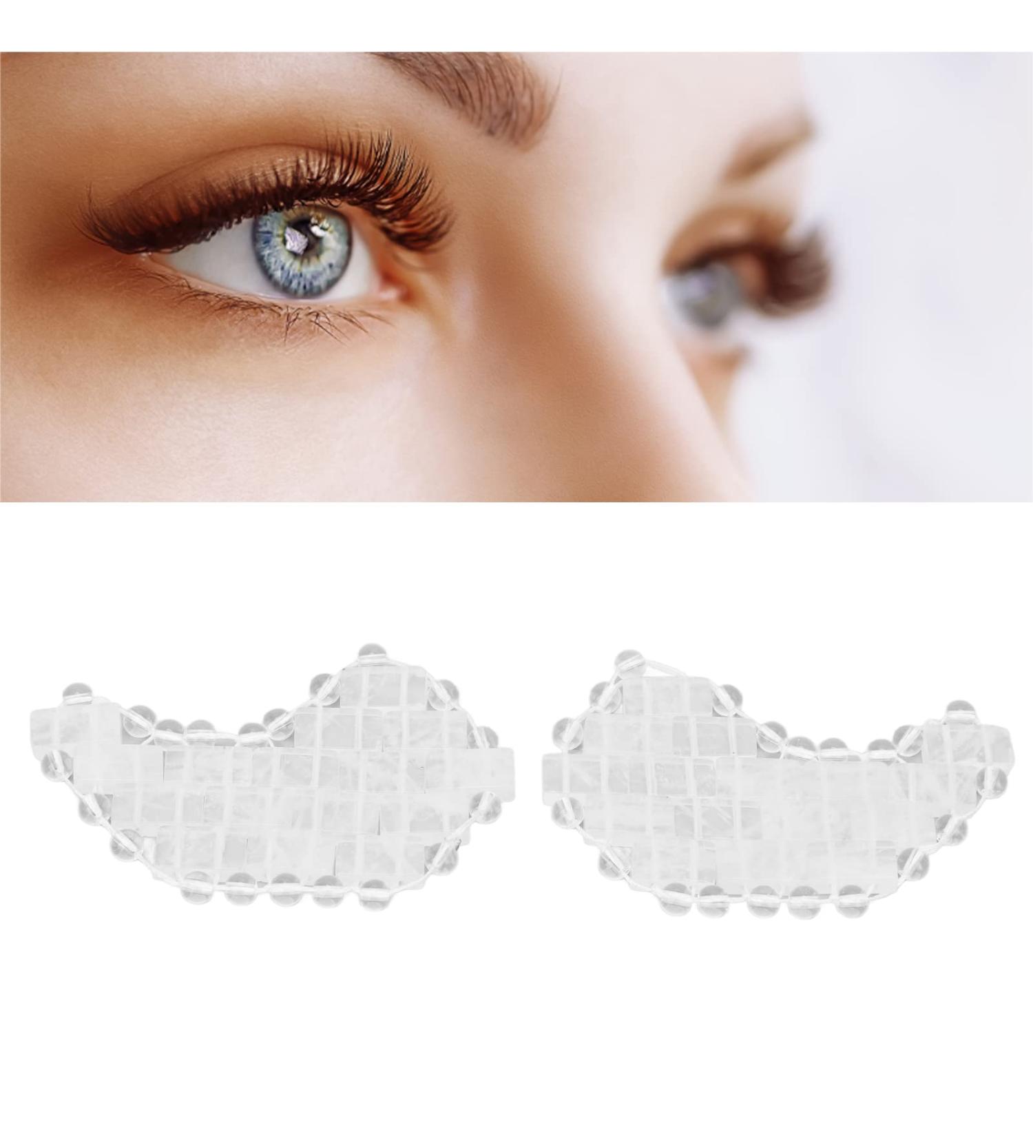 Reusable Jade Stone Eye Mask for Hot & Cold Therapy | Moon Shape Cold Pads for Swollen Eyes & Dark Circles - Buy Online on GoSupps.com