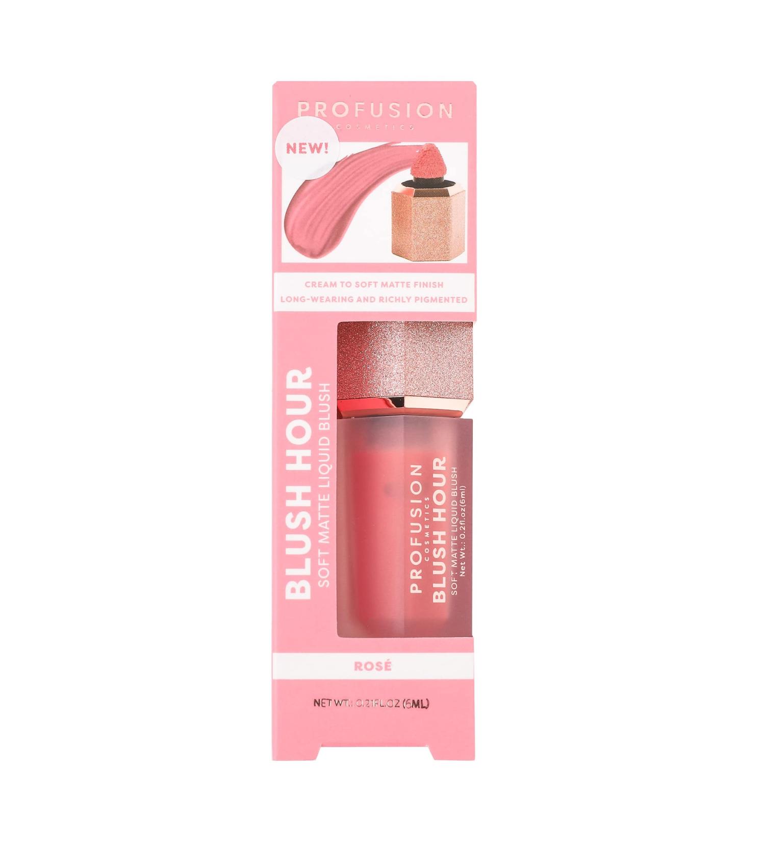 Profusion Cosmetics Blush Hour Liquid Cream Blush in Rose - 1oz - Buy Online on GoSupps.com