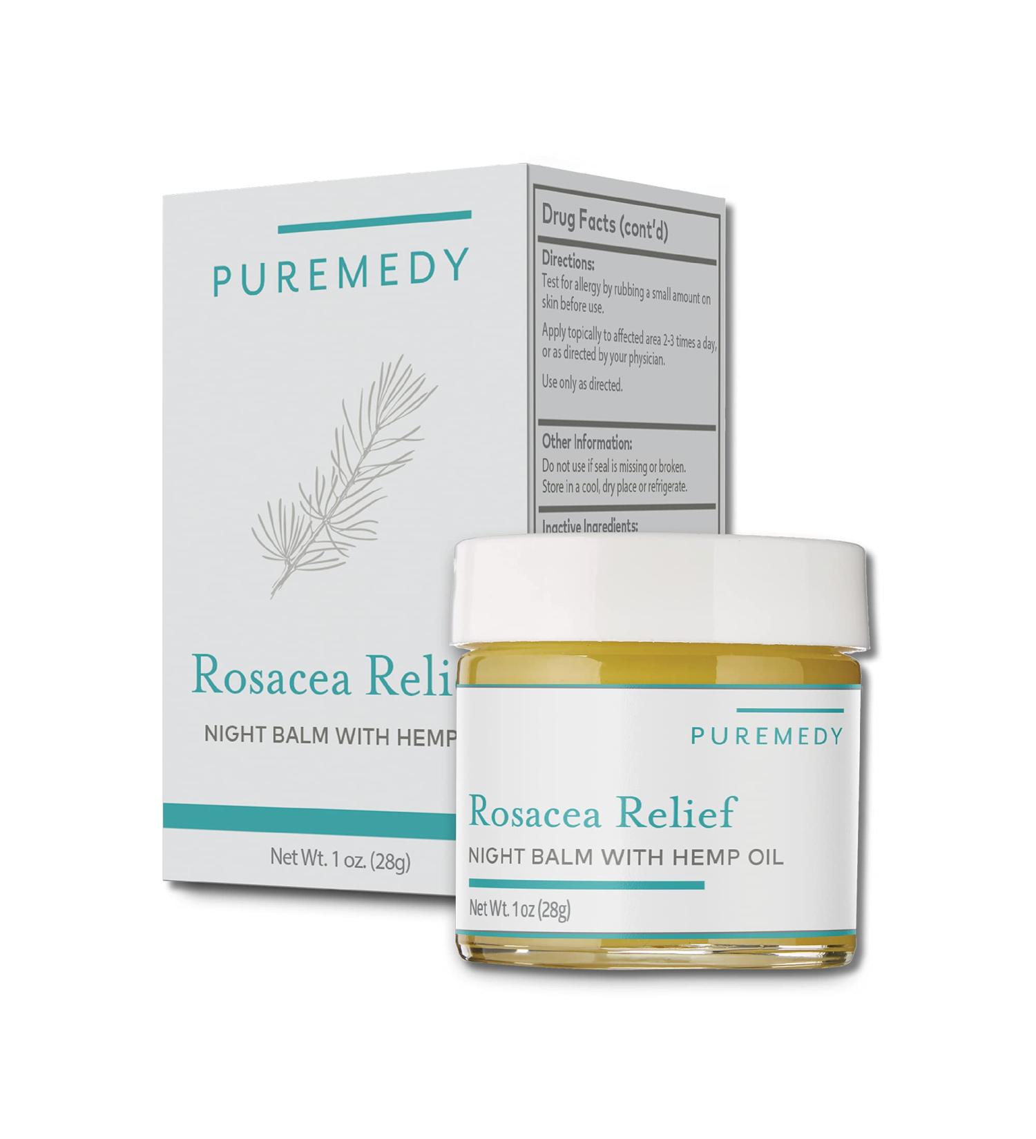 Puremedy Unscented Rosacea Relief Salve - Natural Homeopathic Solution 1oz - Buy Online on GoSupps.com