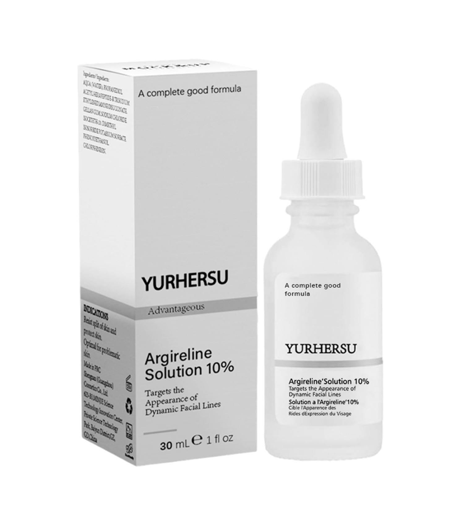 Meijiaxin Argireline Serum for Face Anti-Wrinkle Facial Serum Moisturizing Argireline 10% Solution For Women 30ML / 1oz - Buy Online on GoSupps.com