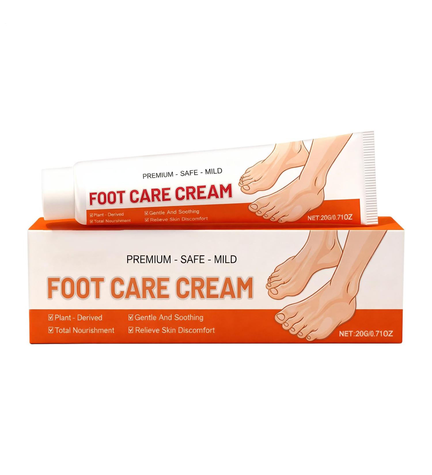 Dry Foot Cream Moisturizing and Softening Cream Corn Remover for Dry Heels | for Cracked Feet Dead Skin Knees Elbows Body Night Day Travel Winter Men and Women - Buy Online on GoSupps.com