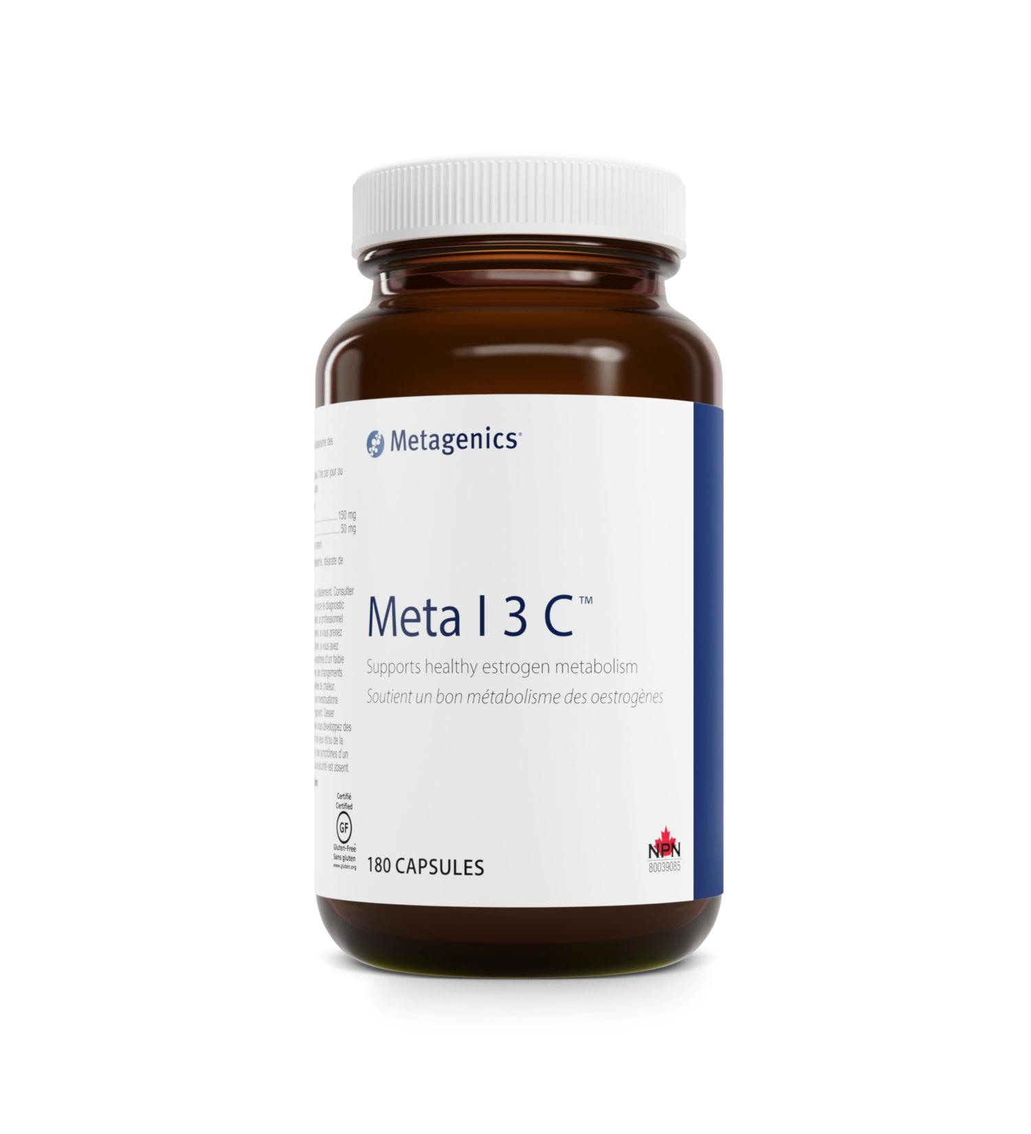 Metagenics Meta-I-3-C - Supports Estrogen Metabolism - 180 Capsules - Buy Online on GoSupps.com