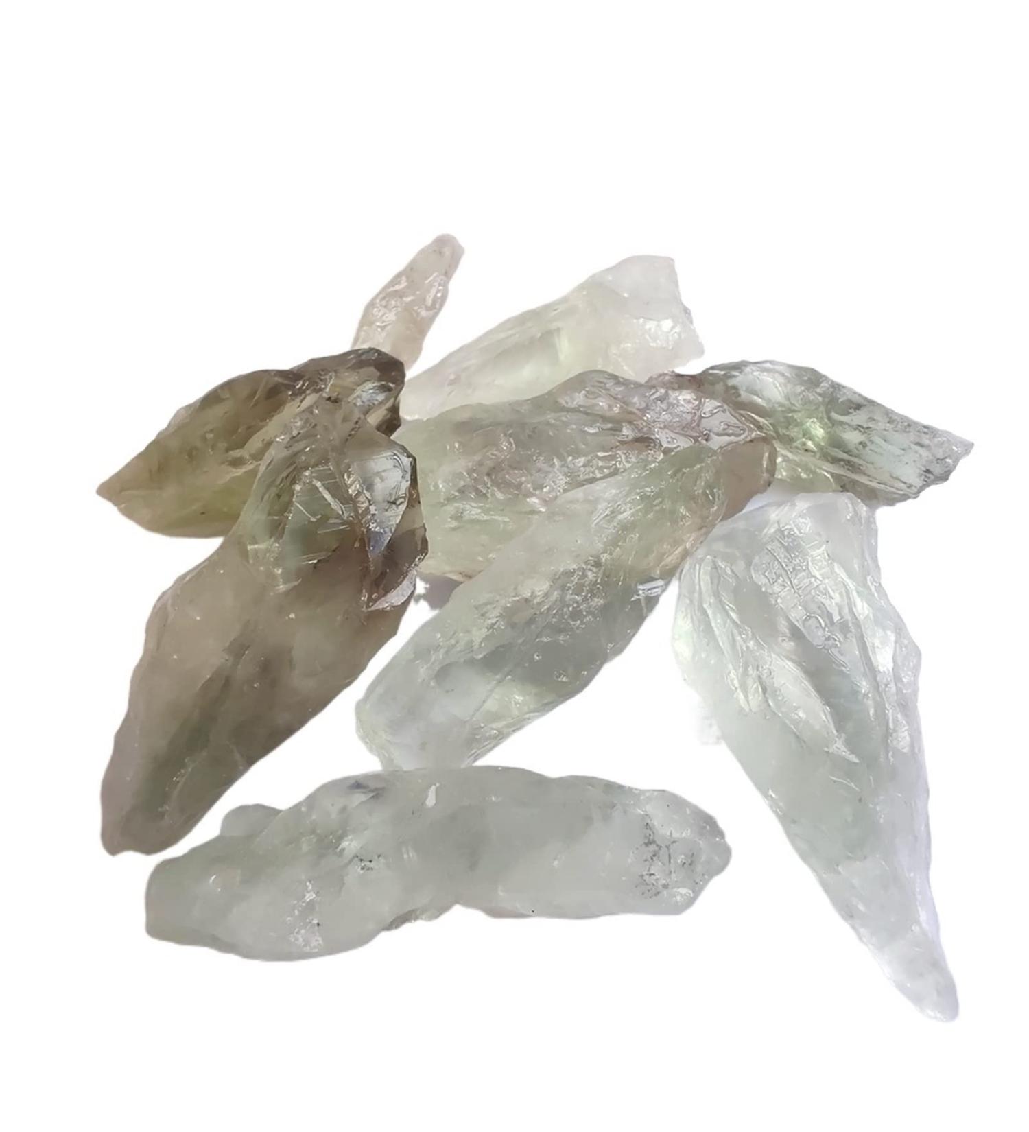 1pc Natural Green Crystal Quartz Minerals Irregular Shape Rough Rock Stone Home Decoration ERTEYIN 3-6cm 1pcs - Buy Online on GoSupps.com
