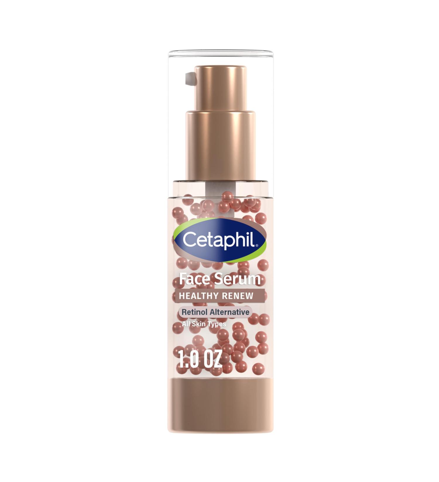 Cetaphil Healthy Renew Anti Aging Face Serum 1 Oz Retinol Alternative Serum for Face with Niacinamide & Peptides Skincare for Sensitive Skin with Vitamin B Complex Fragrance Free NEW 1oz - Buy Online on GoSupps.com