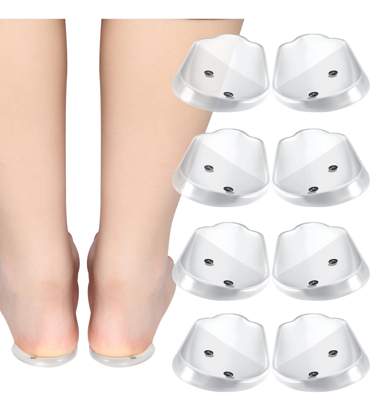 4 Pairs Medial Lateral Wedge Insoles with Magnets - Orthopedic Silicone Inserts for Pronation Correction Foot Alignment & Knock Knee Pain Relief - Buy Online on GoSupps.com