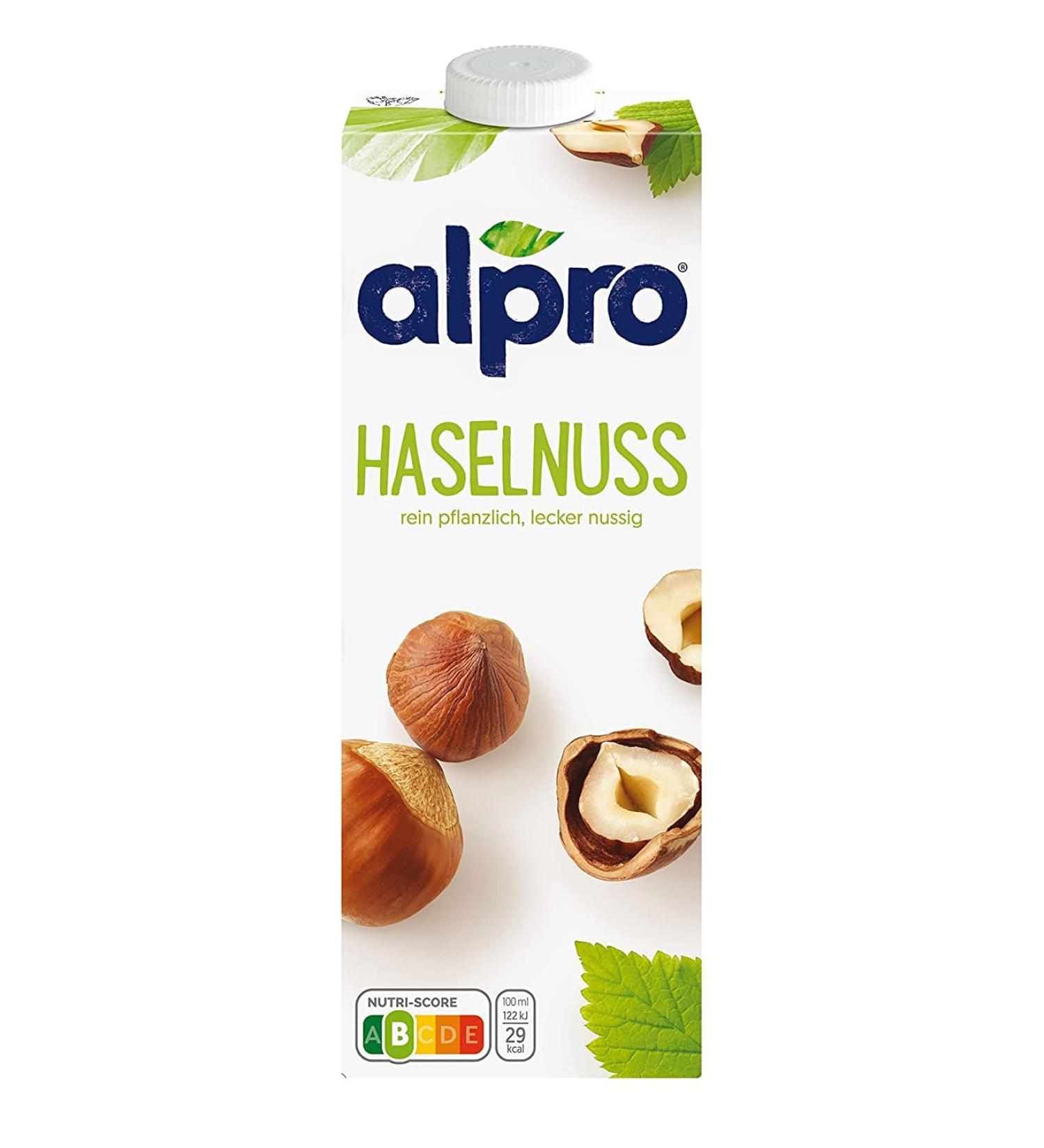 Buy Alpro Hazelnut Drink 1L - Dairy-Free & Vegan | International Shipping - Buy Online on GoSupps.com