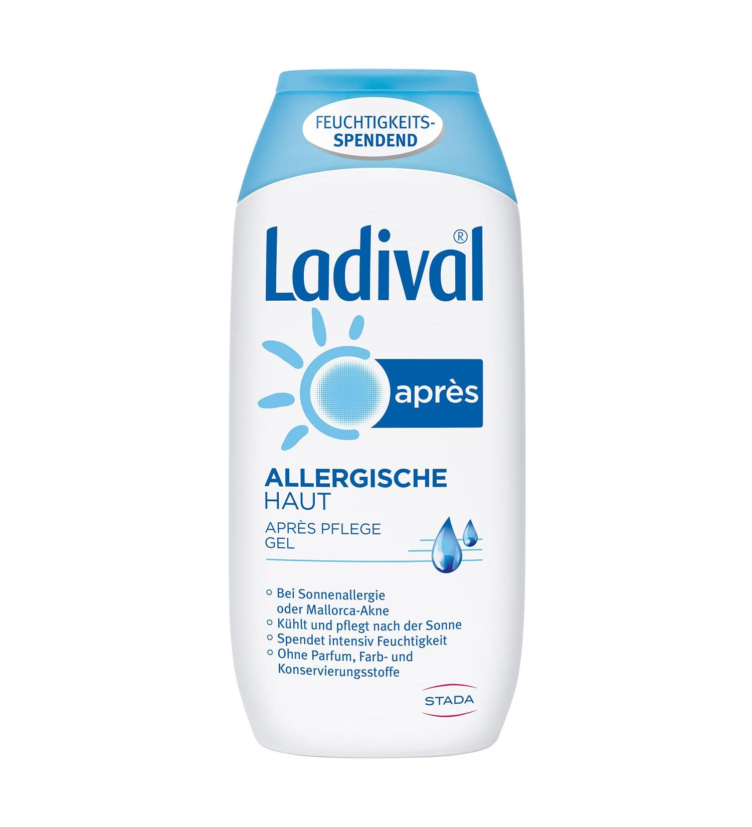 Ladival Allergic Skin Apr s Sun Gel - Perfume-Free Moisturizing & Cooling Sun Care for Allergy Sufferers - 200ml - Buy Online on GoSupps.com