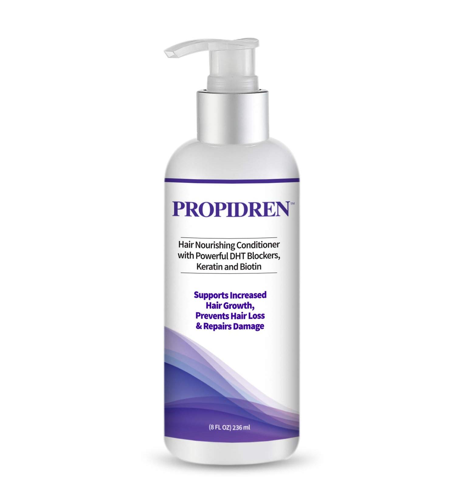 Hairgenics Propidren Hair Growth Conditioner with Keratin, Collagen, Biotin & DHT Blockers - Moisturize, Prevent Hair Loss & Regrow Hair - Buy Online on GoSupps.com