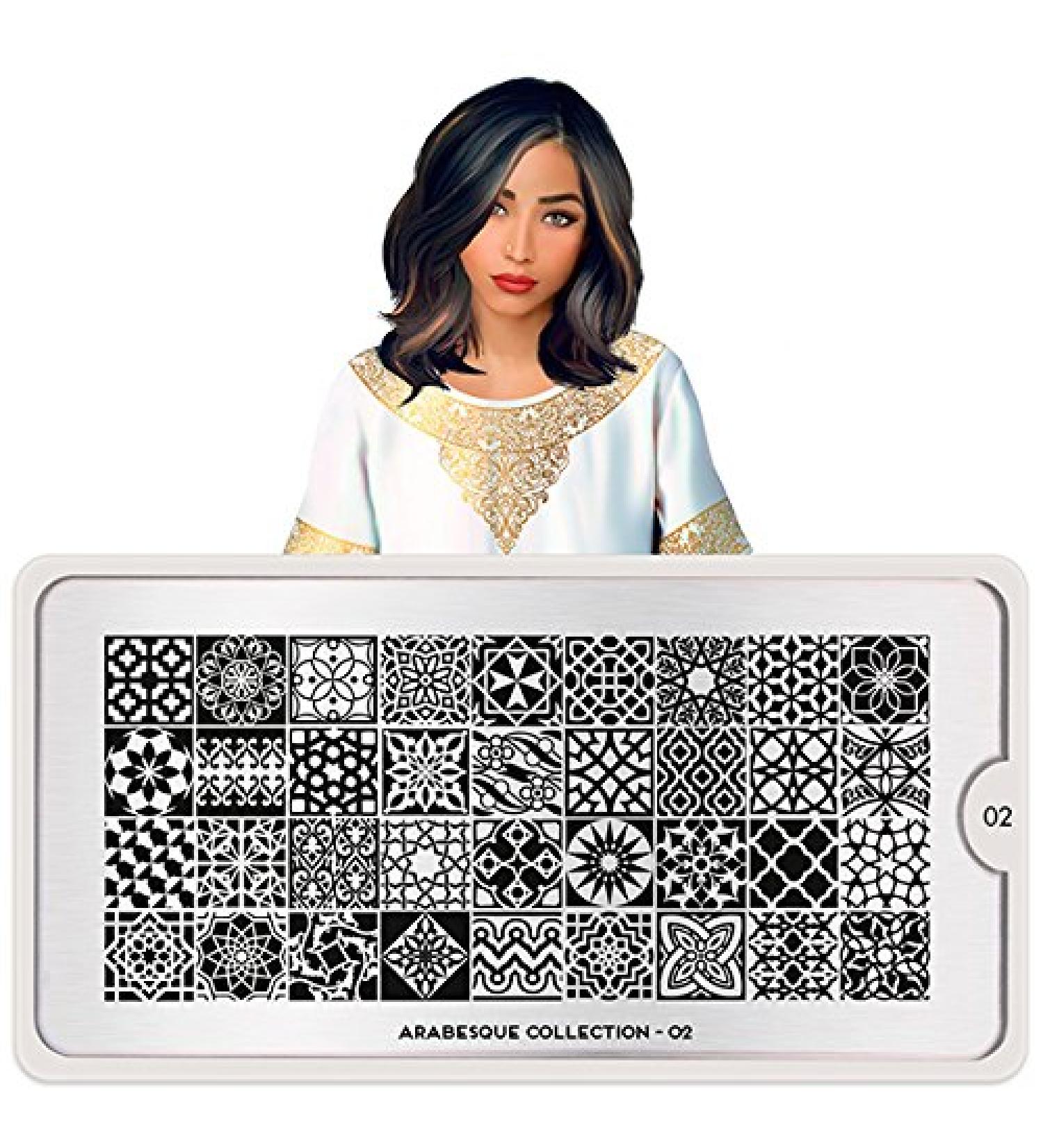 MoYou-London Stencil Arabesque Collection 02