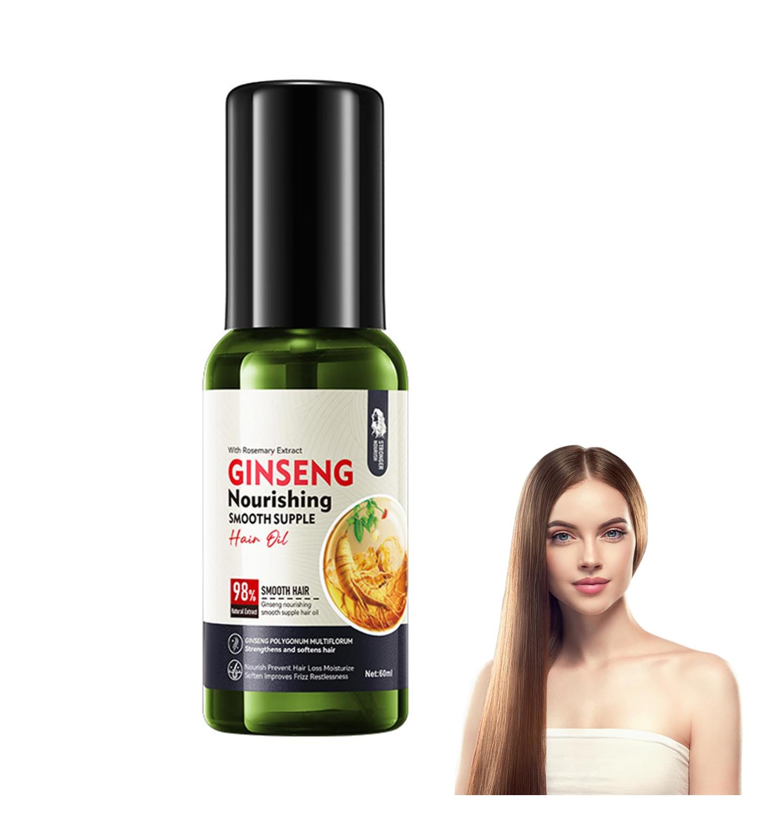  Luthasolic Smooth Hair Essence 60 ml moisturizing scalp and hair strengthening oil daily oil repairing and anti-frizz for hair suitable for - Buy Online on GoSupps.com