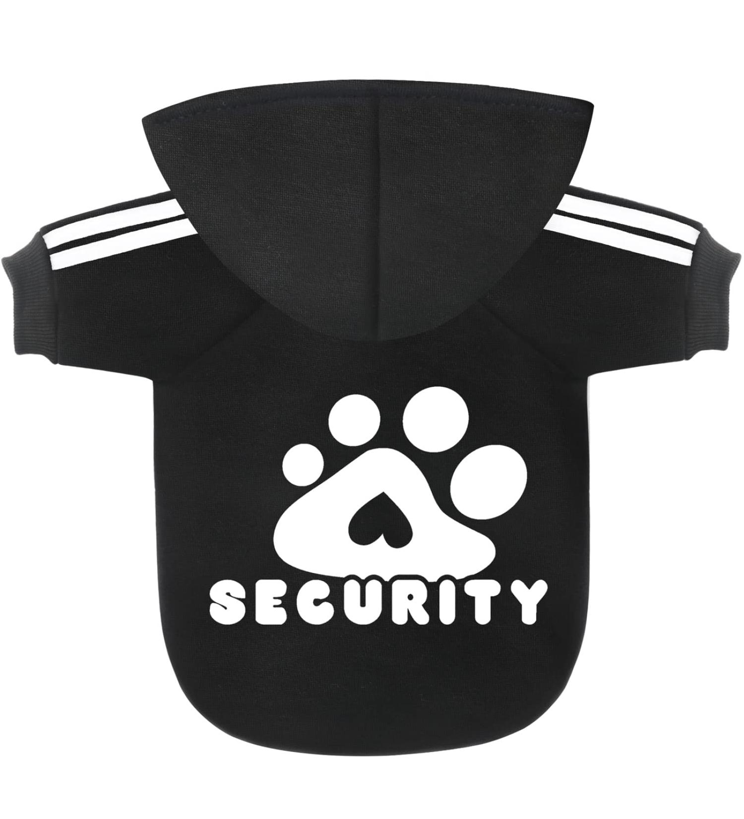 Dolahovy Dogs Hoodie - Cozy Sweater Vest for Small & Medium Pets | Autumn Winter Dog Outfits & Costumes | 3XL Black for Chihuahua & Teddy - Buy Online on GoSupps.com