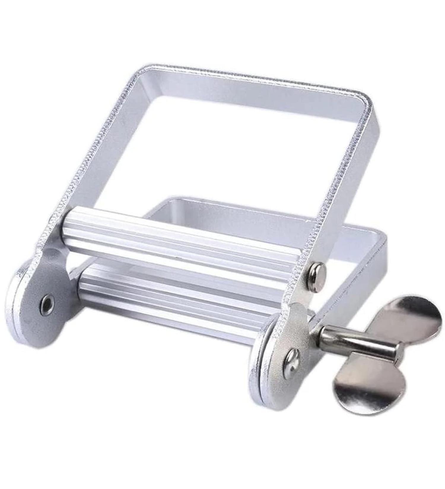 Universal Tube Squeezer - Metal Tool for Toothpaste Hair Color & Cosmetic Tubes - Lazy Dispenser for Effortless Use - Buy Online on GoSupps.com