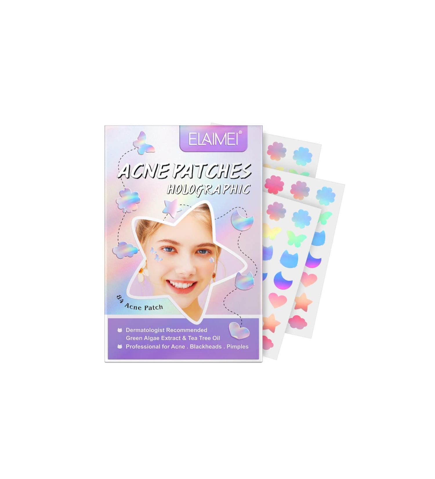 Star Shaped Acne Patches - Hydrocolloid Pimple Patches for Fast Pimple Relief | 84 Absorbent Acne Cover Patches - Buy Online on GoSupps.com