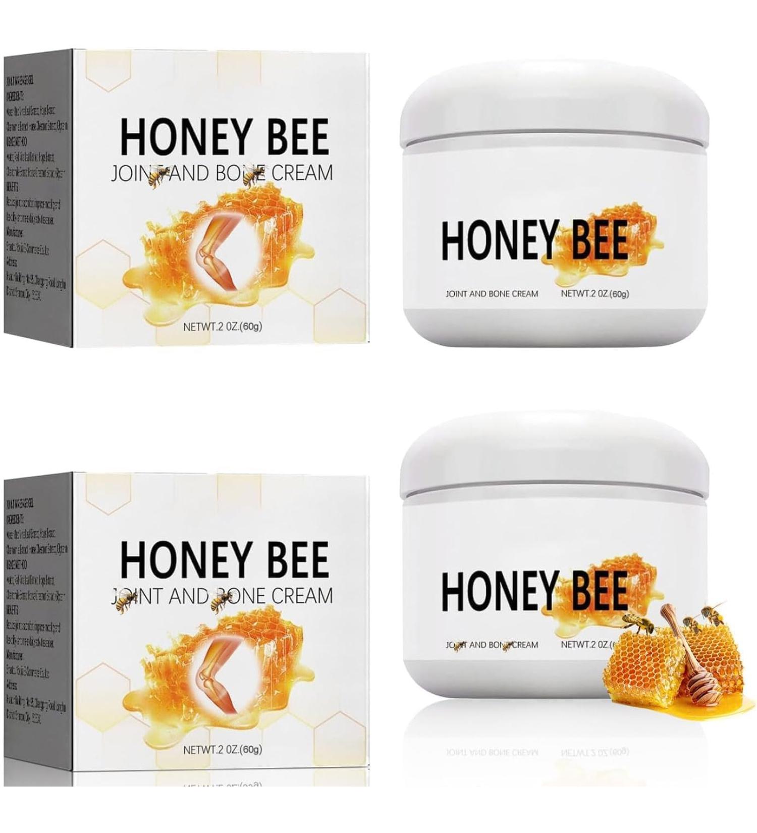 Bees Venom Cream Australian Honey Bee Venom Pain and Bone Healing Cream Bee Venom Cream for Arthritis Bee Venom Pain and Bone Healing Cream (2pcs) - Buy Online on GoSupps.com