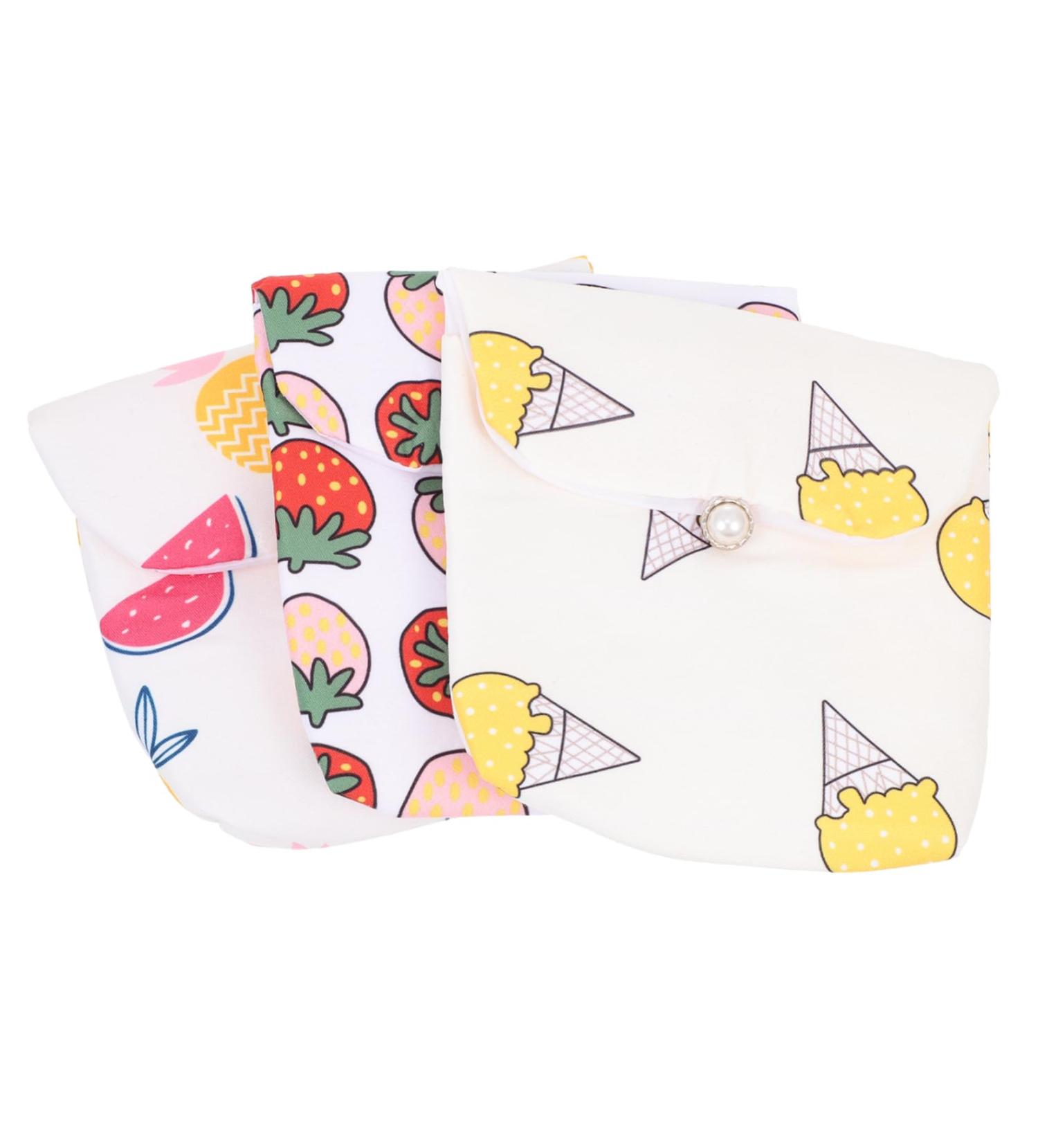 Shop Coolhiya: 3-Piece Women s Bandage Bag Set - Stylish Tampon Holder & Practical Period Accessories - Buy Online on GoSupps.com