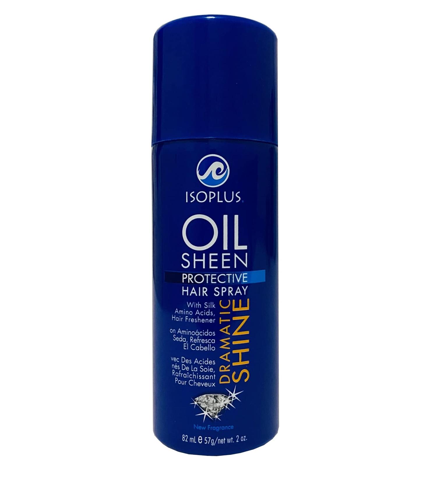 Isoplus Oil Sheen Hair Spray 2 oz Pack of 6 - Buy Online on GoSupps.com