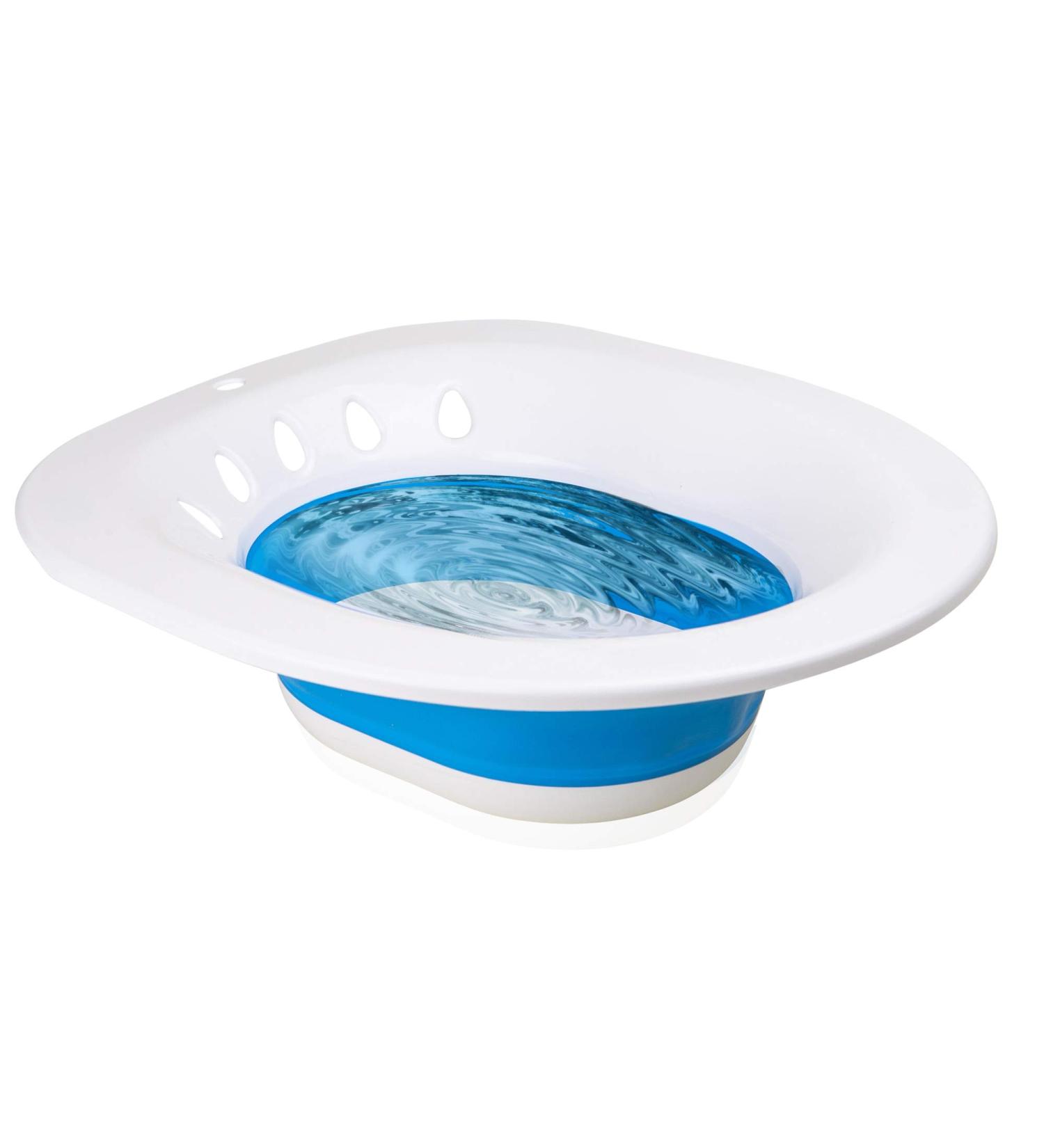Foldable Sitz Bath for Hemorrhoids & Postpartum Care - Yoni Steam & Perineum Relief - Easy to Store - Buy Online on GoSupps.com