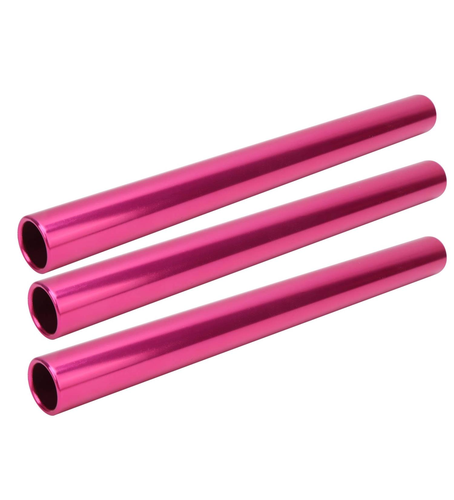Kadimendium Smooth Surface Wear-Resistant Relay Baton 3pcs - Pink | Track and Field Sports - Buy Online on GoSupps.com