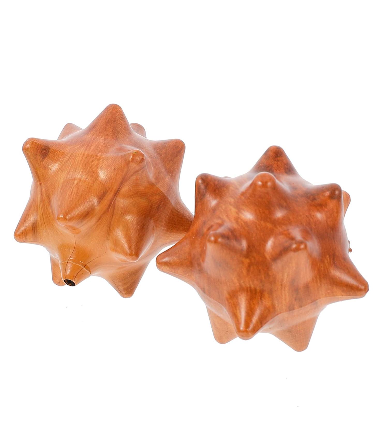 Beaupretty 2-Piece Massage Pearls Fitness Ball - Handmade Acupressure Device for Foot & Hand Massage Trigger Point Therapy - Buy Online on GoSupps.com