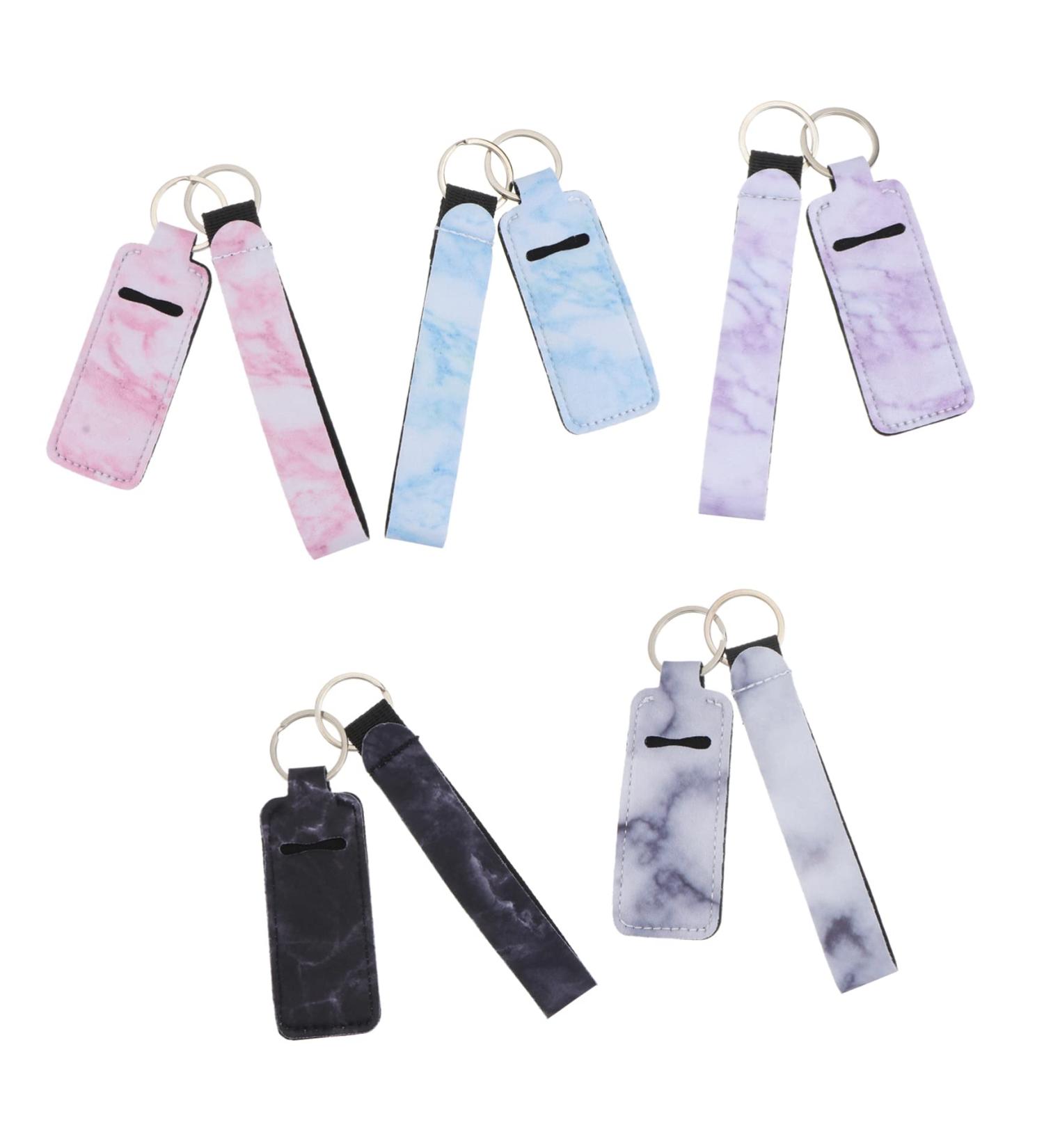 Abaodam 30-Piece Lipstick Set: Lipstick Bottle Lanyard Lip Cap Holder Clip-on Sleeve Keychain Lanyard Holder Mini Holder Lip Cream Holder Armband - Buy Online on GoSupps.com