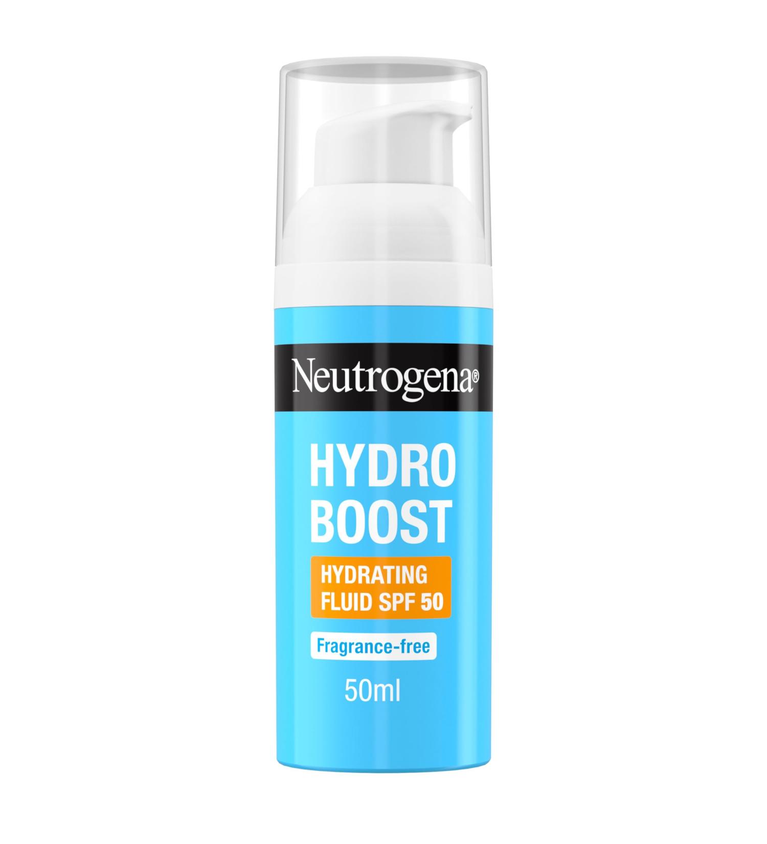 Neutrogena Hydro Boost Hydrating Fluid SPF 50 - Buy Online on GoSupps.com