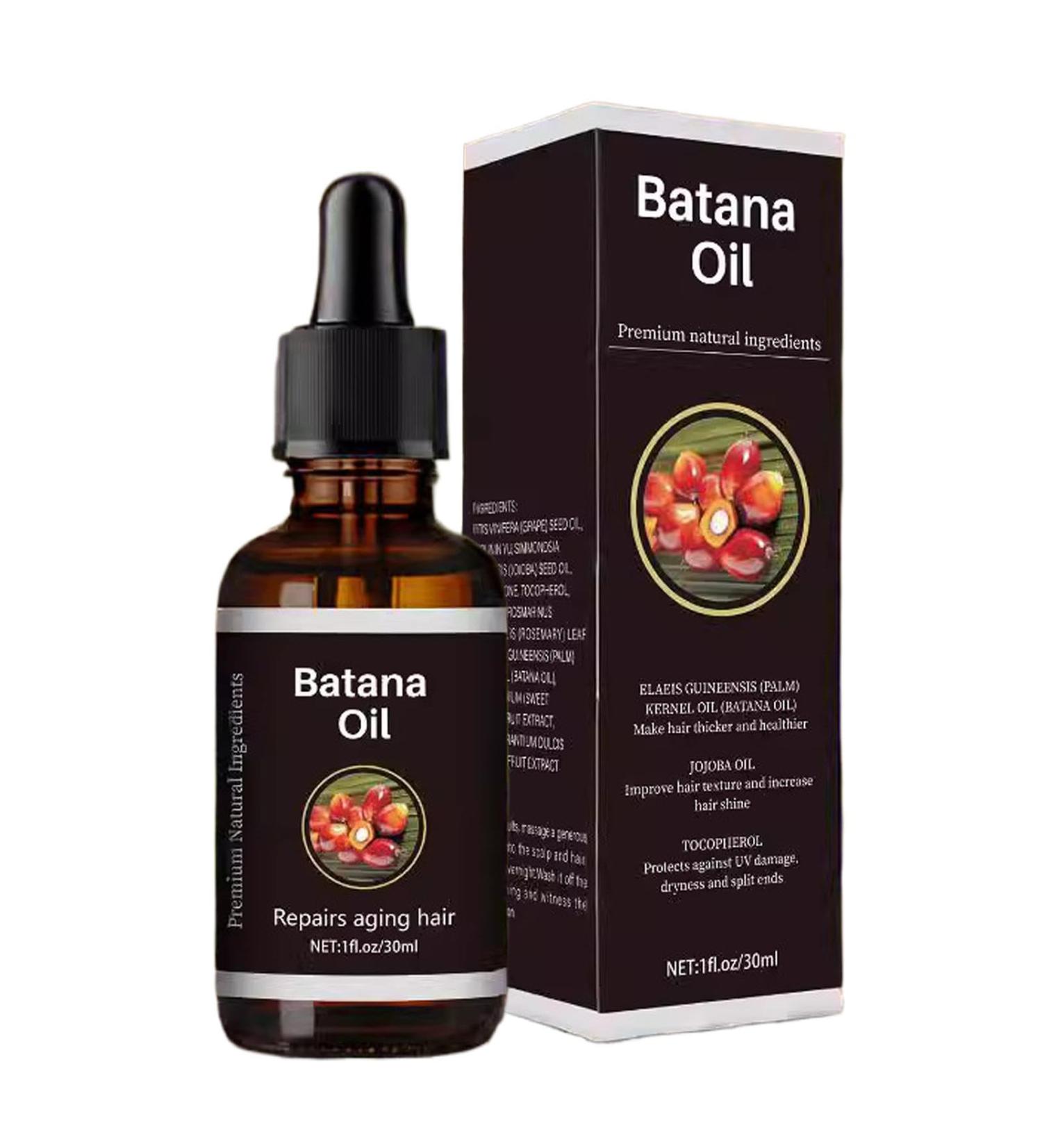 Batana Oil For Hair Growth 30ml Batana Hair Oil Dry & Damaged Hair Batana Oil For Enhanced Hair Grow Longer Healthier Fuller & Stronger Hair For Women Men Batana Hair Oil - Buy Online on GoSupps.com