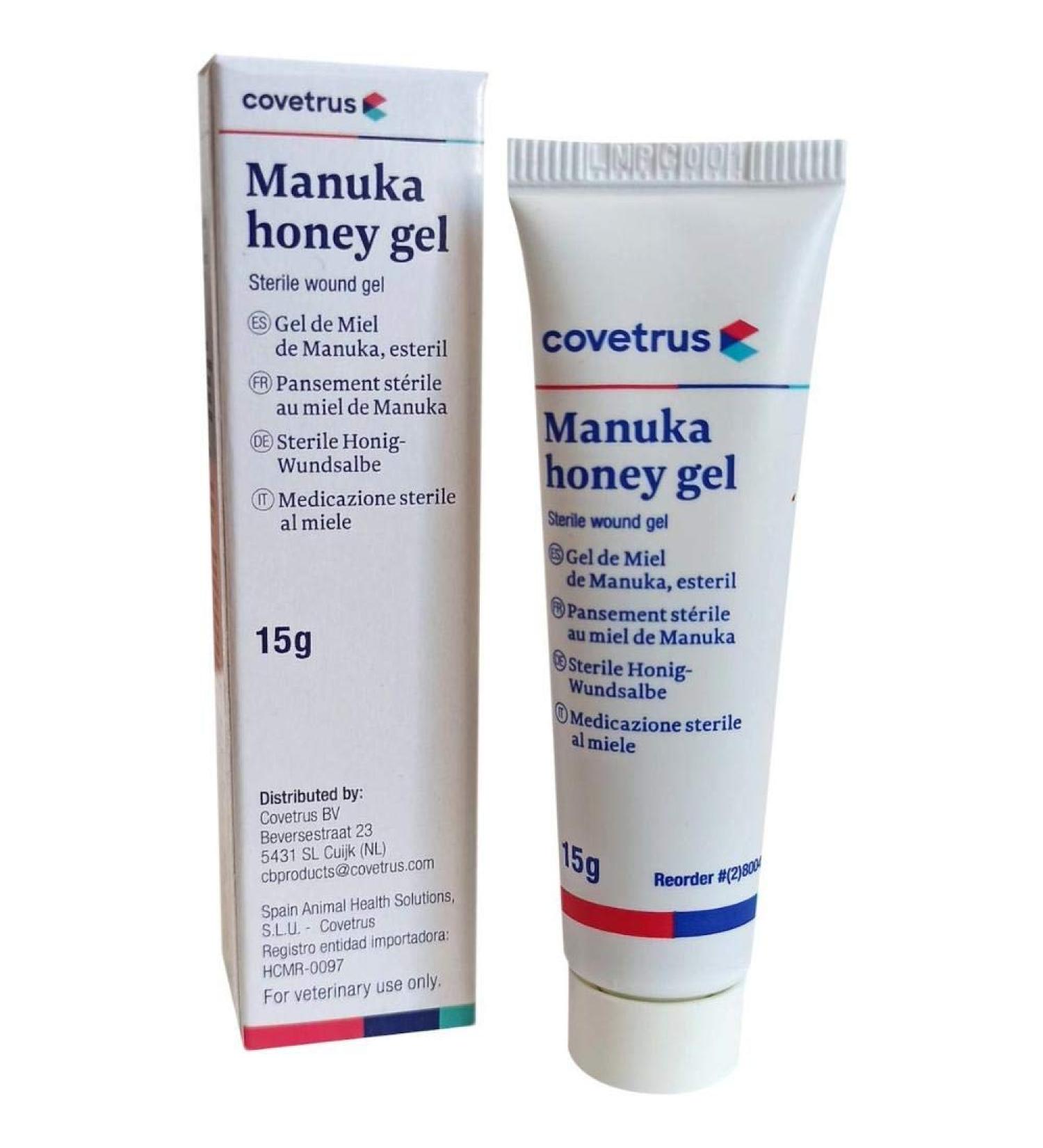 covetrus Manuka Honey Gel Sterile Wound Gel (honey wound ointment) 15 g