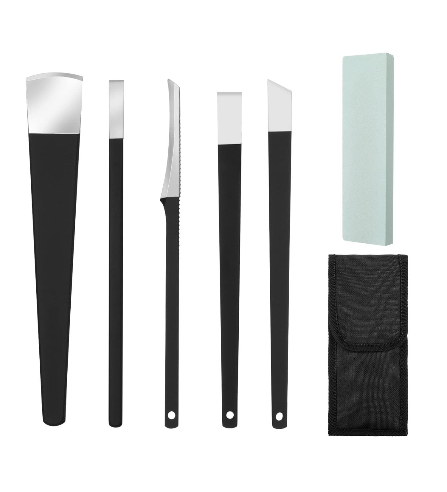 Xinstroe 6-Piece Pedicure Knife Kit | Professional Ingrown Toenail Tools & Foot Repair Set - Sharp Blade for Corneal Removal - Buy Online on GoSupps.com
