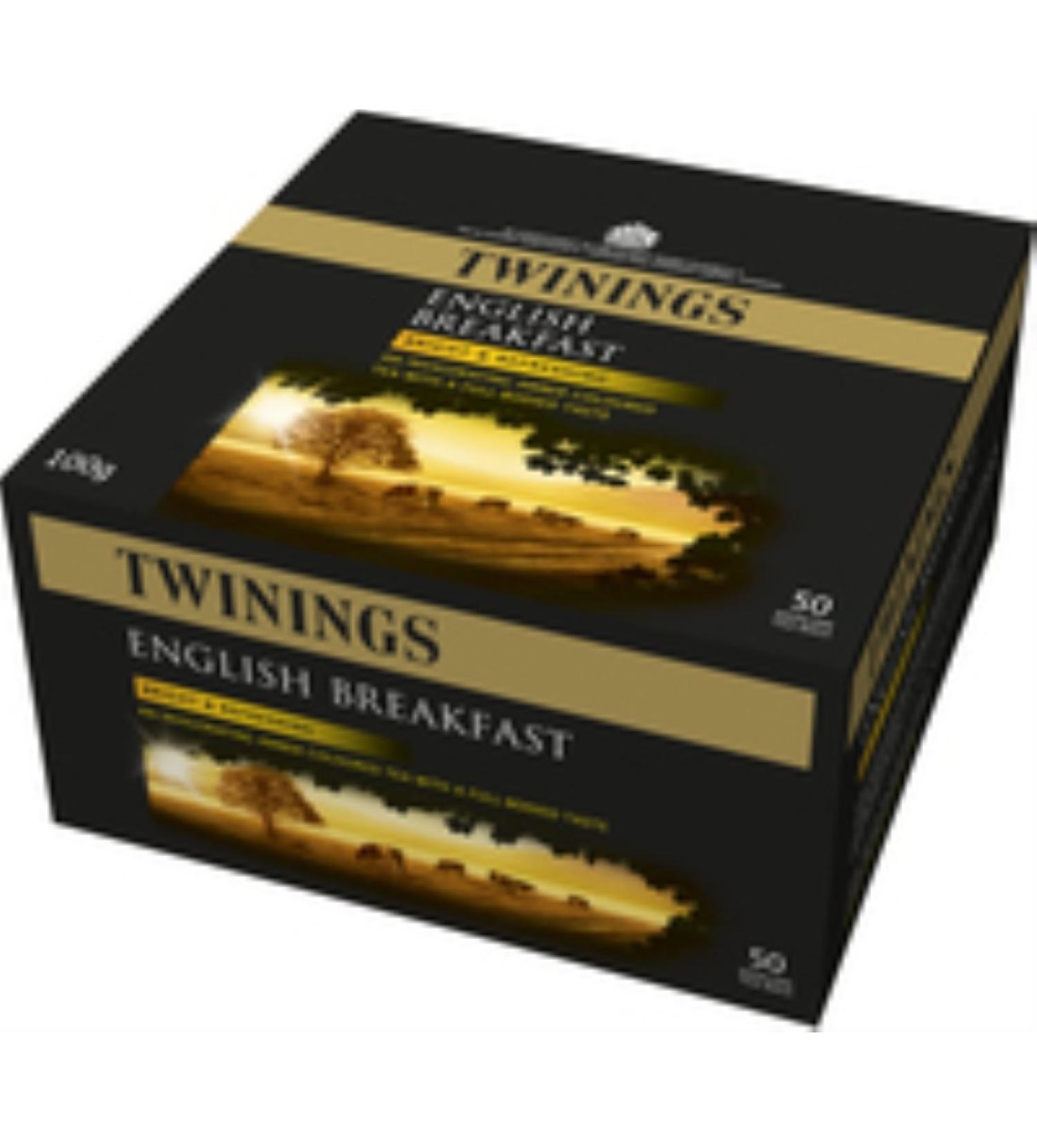 TWININGS ENGLISH BKFAST ENV TEA BAG PK50