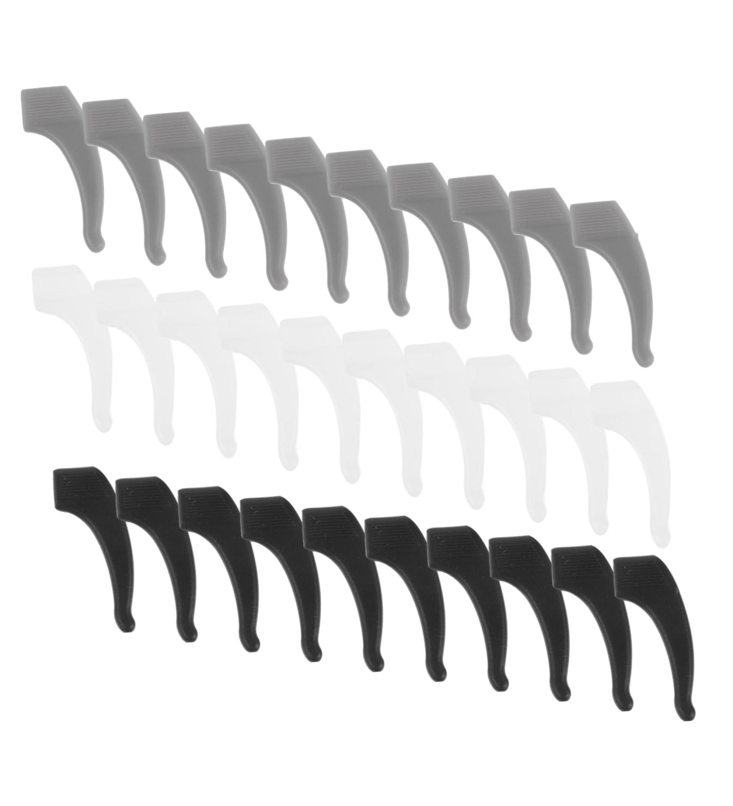 CliSpeed 15 Pairs Slip-Resistant Silicone Ear Brackets for Glasses | Anti-Drop Ear Hooks & Secure Holders - International Shipping Available - Buy Online on GoSupps.com