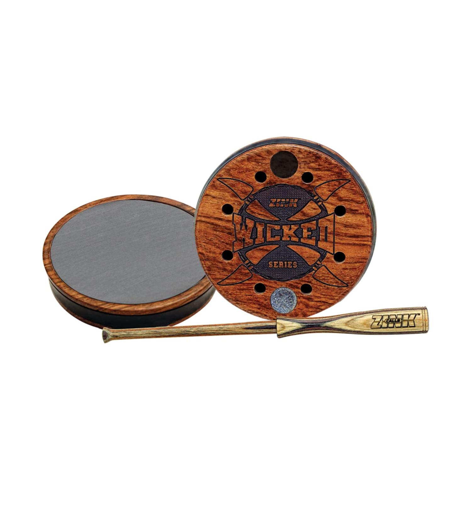 Zink Wicked Series Turkey Pot Call | Durable Wood/Acrylic Construction | Hand-Tuned Slate for Close-Range Calling - Buy Online on GoSupps.com