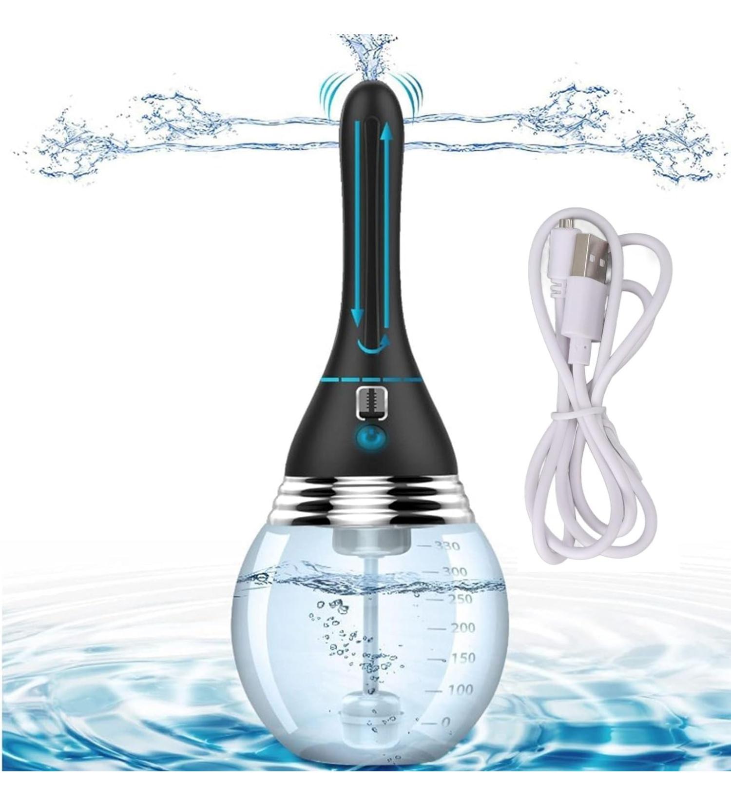 Ouitble Rechargeable Silicone Enema Cleaner for Women | Anti-Backflow Intestinal Hygiene & Anal Intercourse | International Shipping Available - Buy Online on GoSupps.com