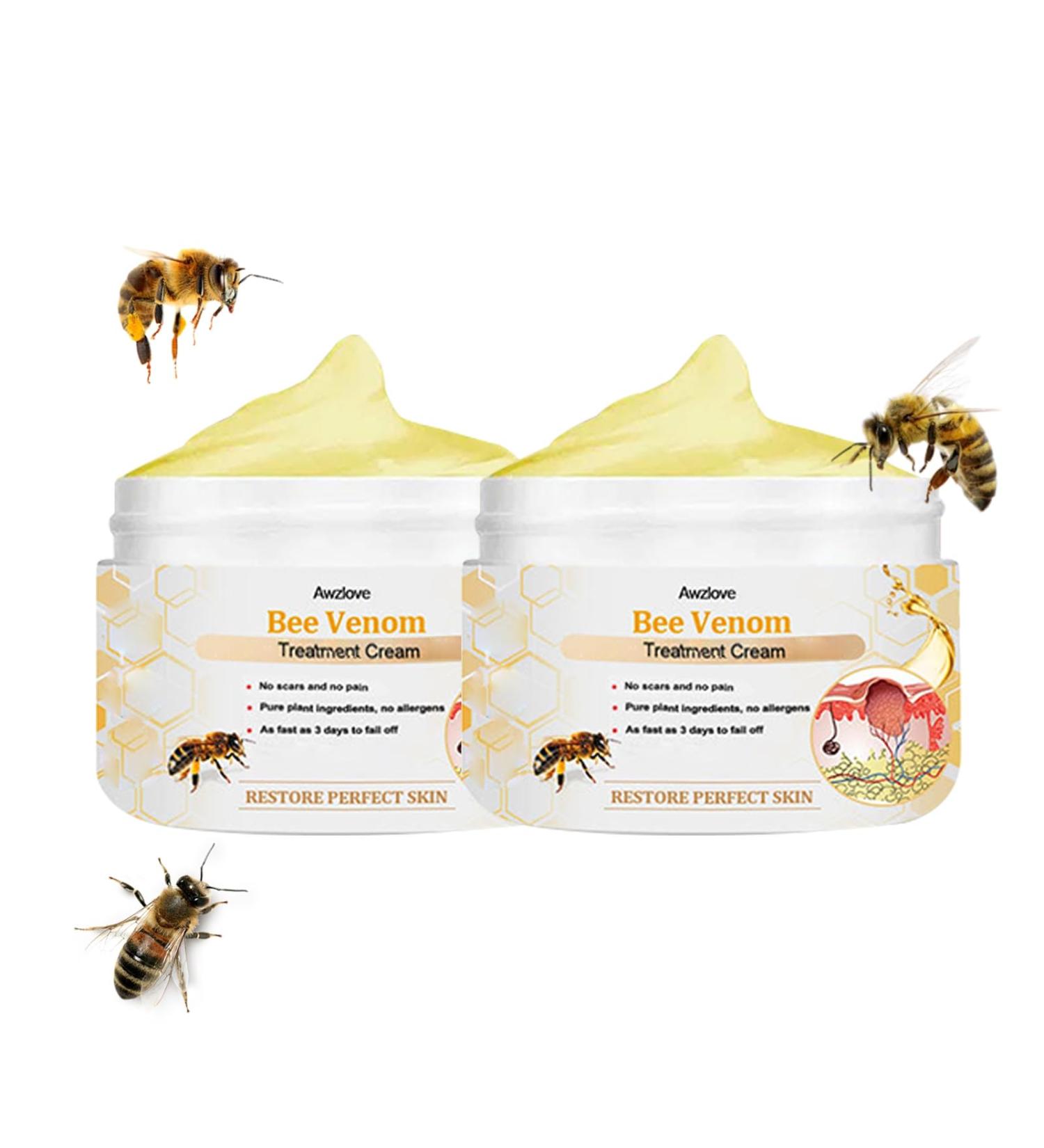 Awzlove Bee Venom Treatment Cream 2024 | Hydrating & Moisturizing Repair Cream for Men & Women - 1 Fl Oz - Buy Online on GoSupps.com