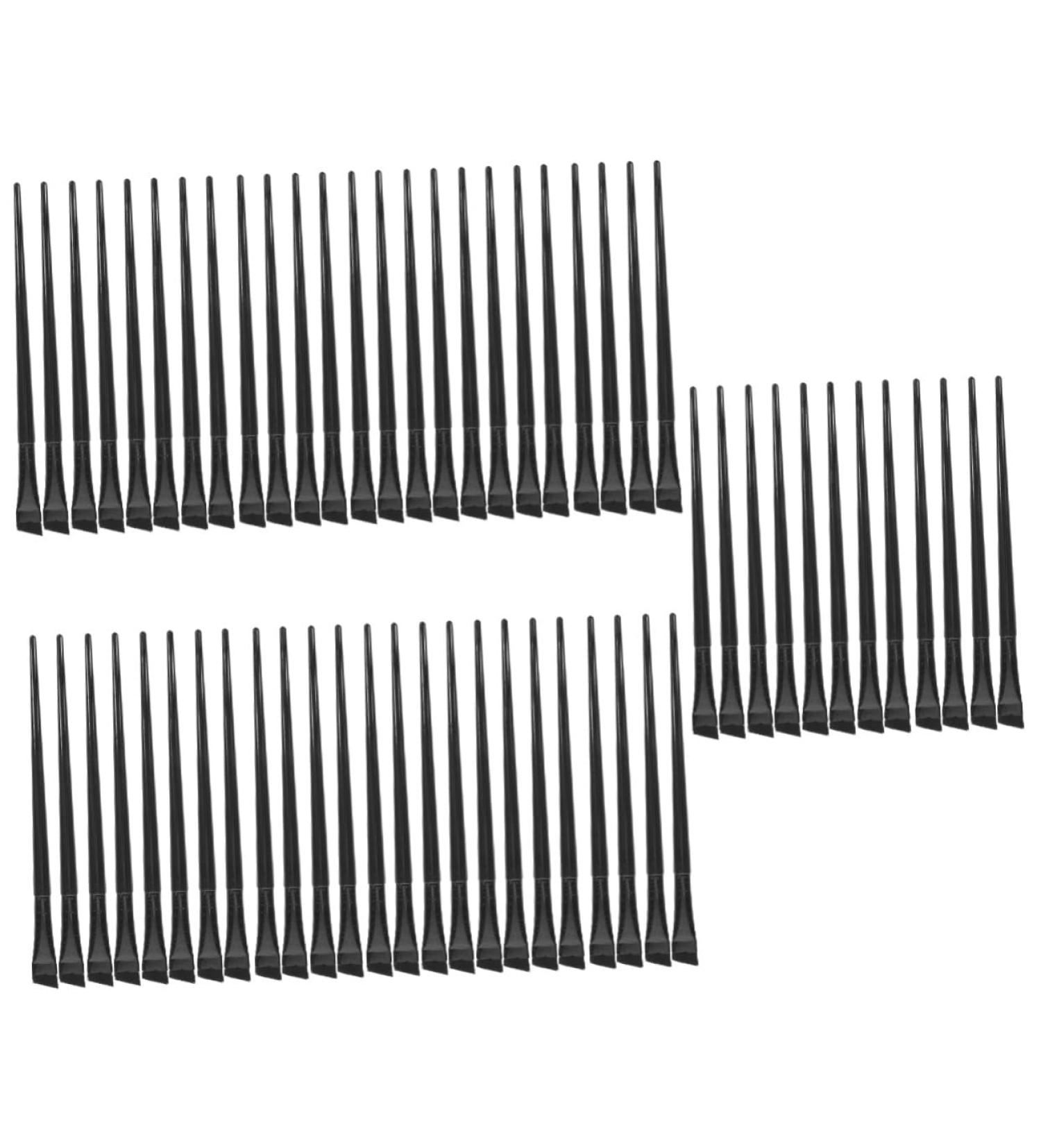 Healeved 60 Pcs Eyeliner Brush Fine Eyeliner Brush Angled Eyebrow Brush Nylon Makeup Eyeshadow - Buy Online on GoSupps.com