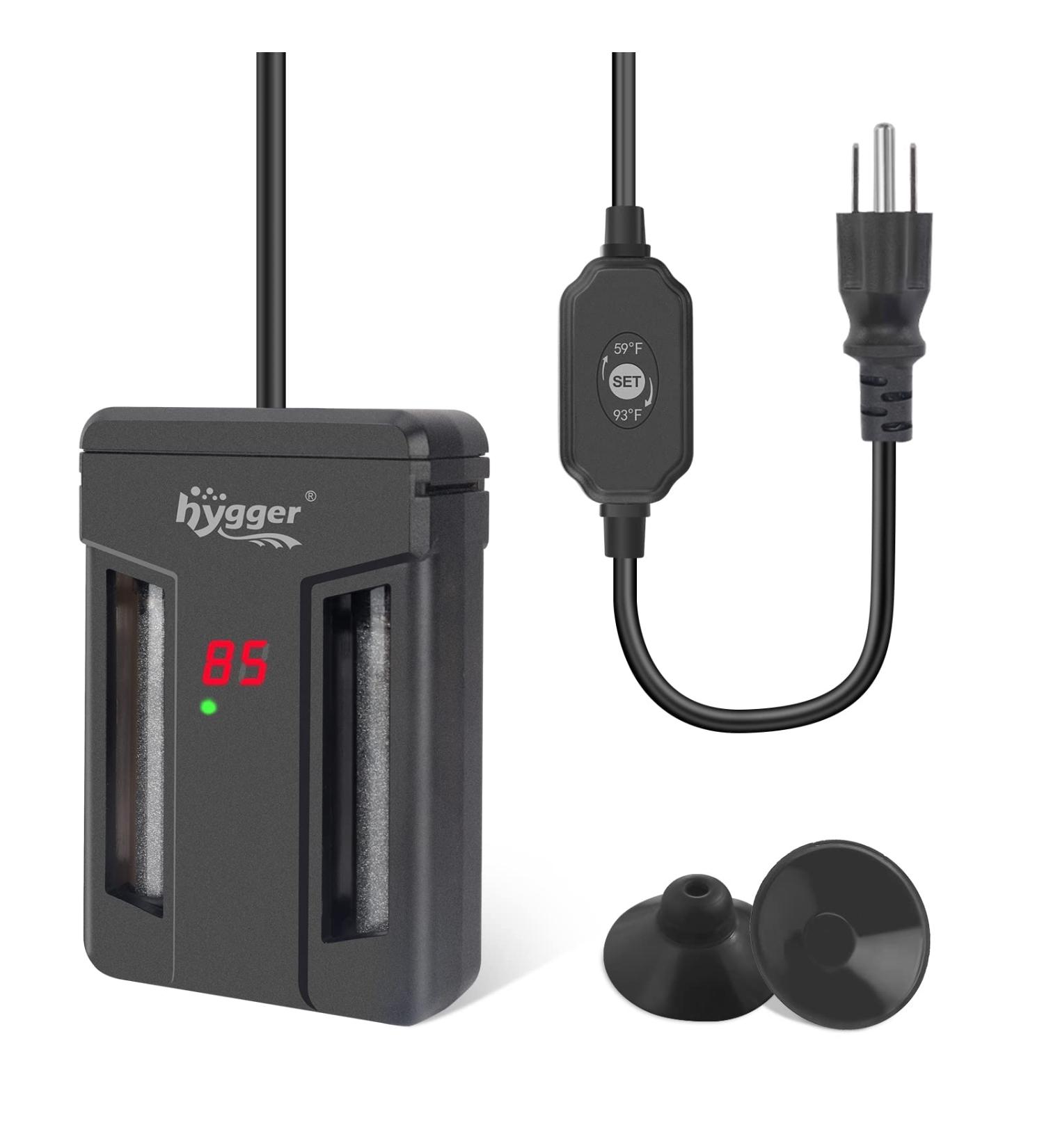 Hygger 150W Aquarium Heater | Submersible Double Quartz, Explosion-Proof for 1030 Gallon Freshwater & Saltwater Tanks - Buy Online on GoSupps.com