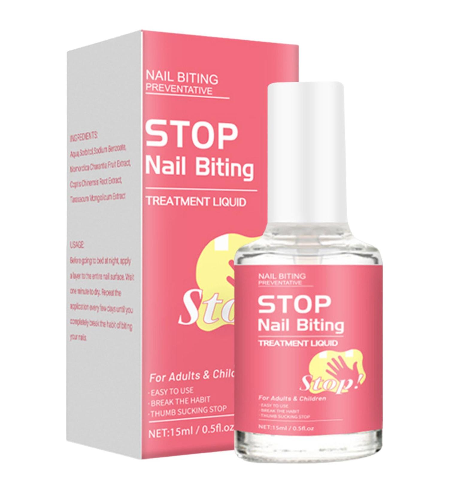  Tewzafiya Stop sucking the thumb preventing nail biting nail polish anti-bite nail polish - prevent finger sucking stop biting your nails for nail - Buy Online on GoSupps.com