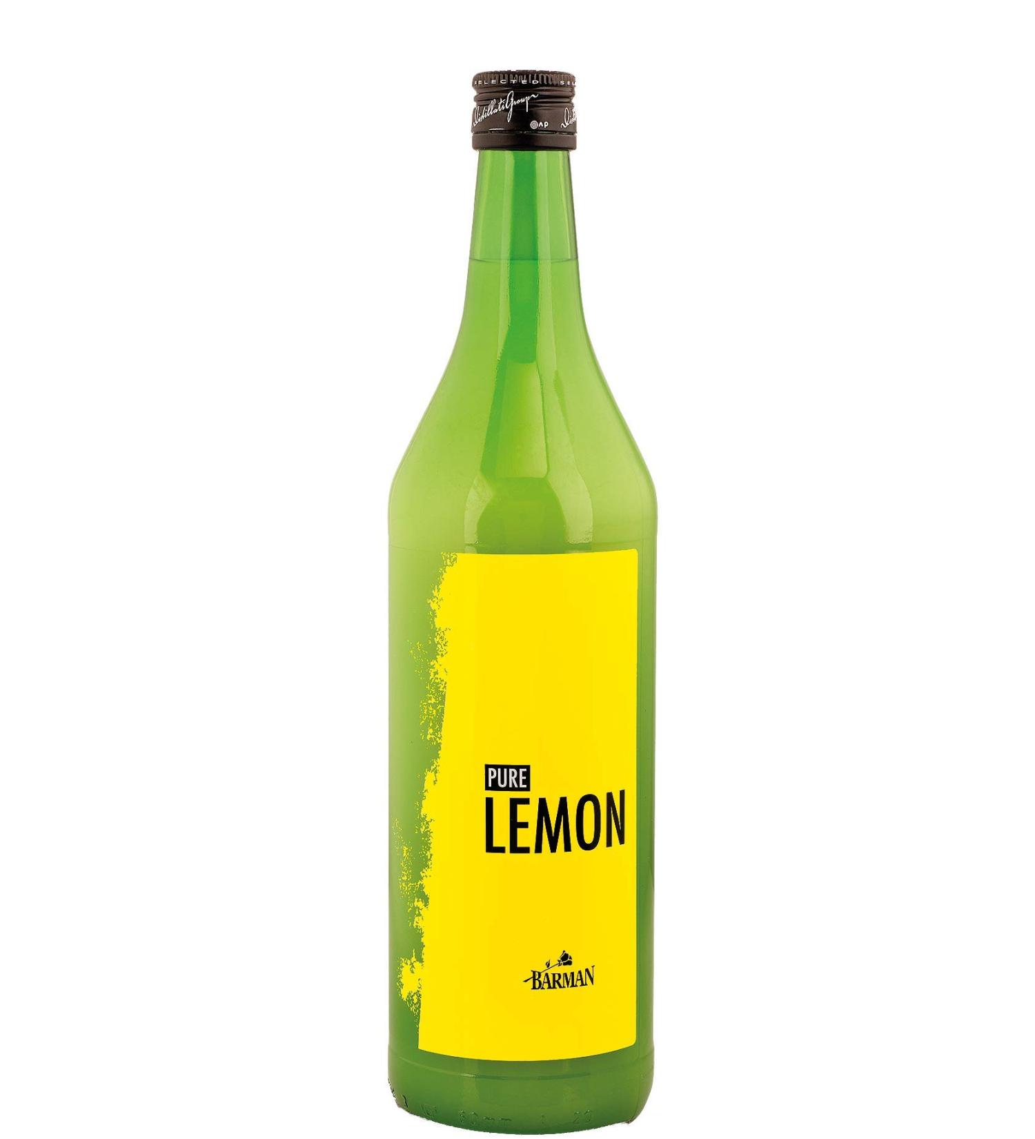 BARMAN Pure Lemon Juice 100% Pure 1Ltr