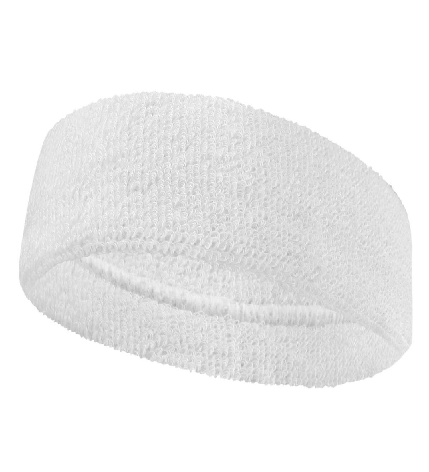 COUVER 3 inch wide headband for fashion spa sports use (1 Piece) WHITE