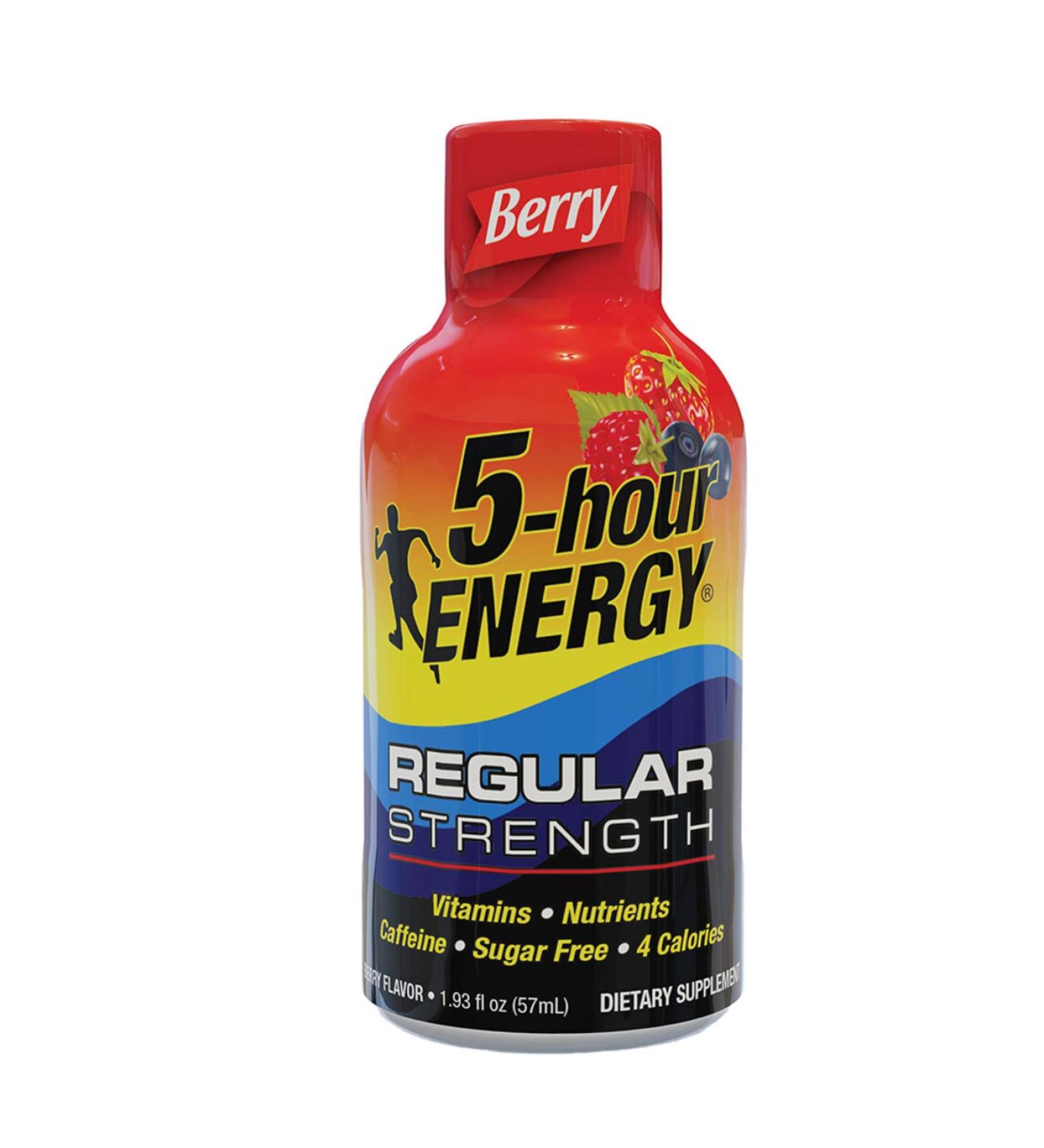 5-hour ENERGY Shot Regular Strength Berry 1.93 oz.