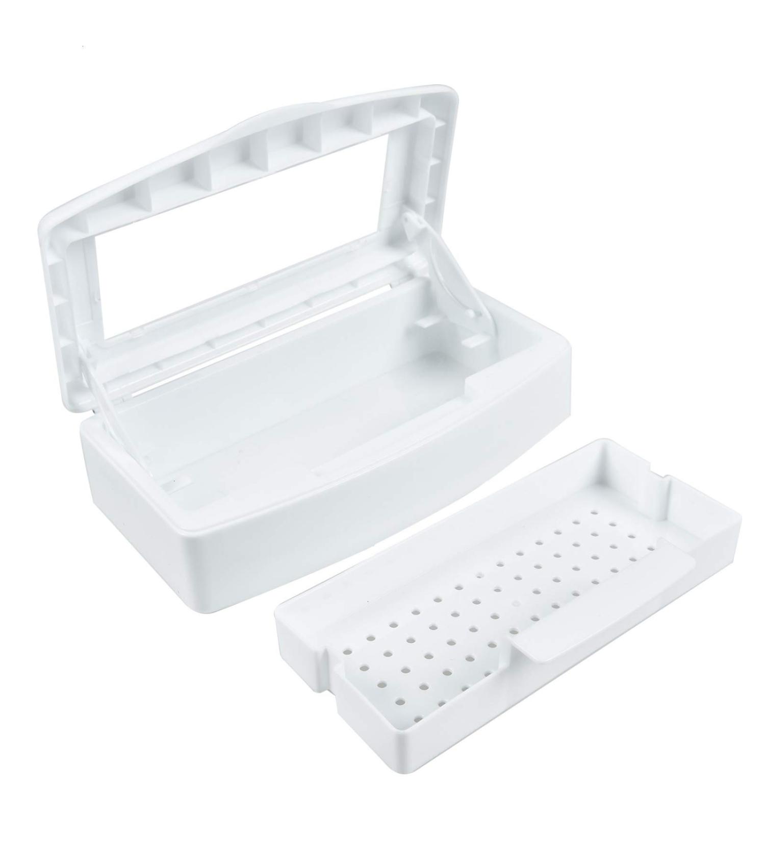 Timoo Nail Art Tool Sterilizer Box - Nail Salon Organizer for Manicure Equipment (1 Pcs) White - Buy Online on GoSupps.com