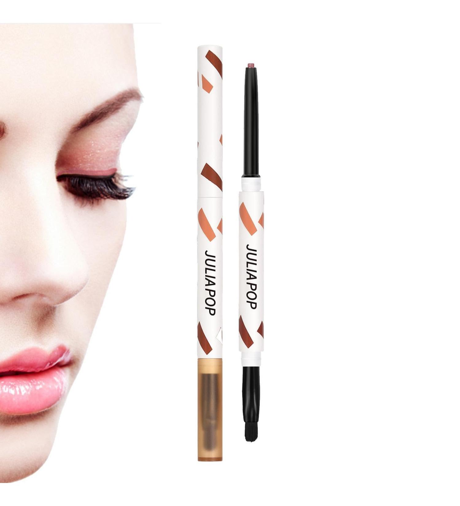 Eyeshadow Stick | Gel Texture Multicolors Makeup Eyeshadow with Brush Long Lasting Eye Liner Quick Drying Makeup Supplies Gift for Christmas Birthday Party Daily Use Hersil Dirty Powder Sweet - Buy Online on GoSupps.com