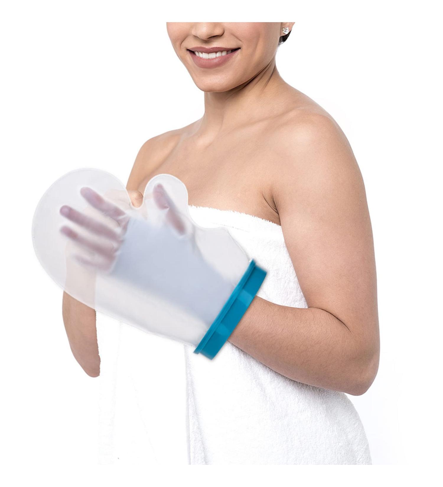 Waterproof Arm Protector Cover for Adults - Plaster Protection for Hand Injuries & Bandages | Dry Hands While Bathing - Buy Online on GoSupps.com