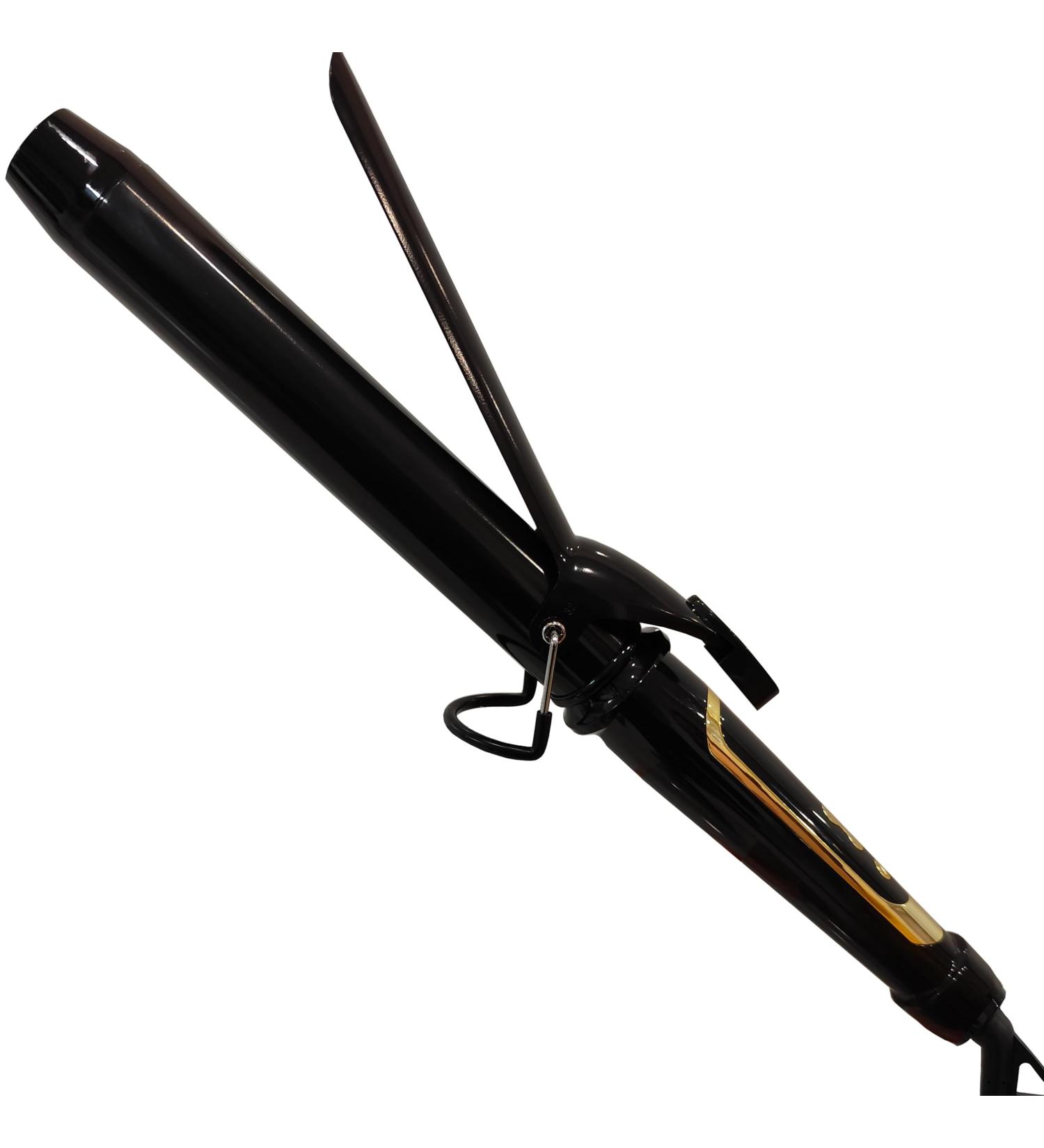ABP 1.25 Inch Ceramic Curling Iron - Extra Long Barrel Instant 450 F Heat LCD Temperature Control for Long & Medium Styles - Buy Online on GoSupps.com