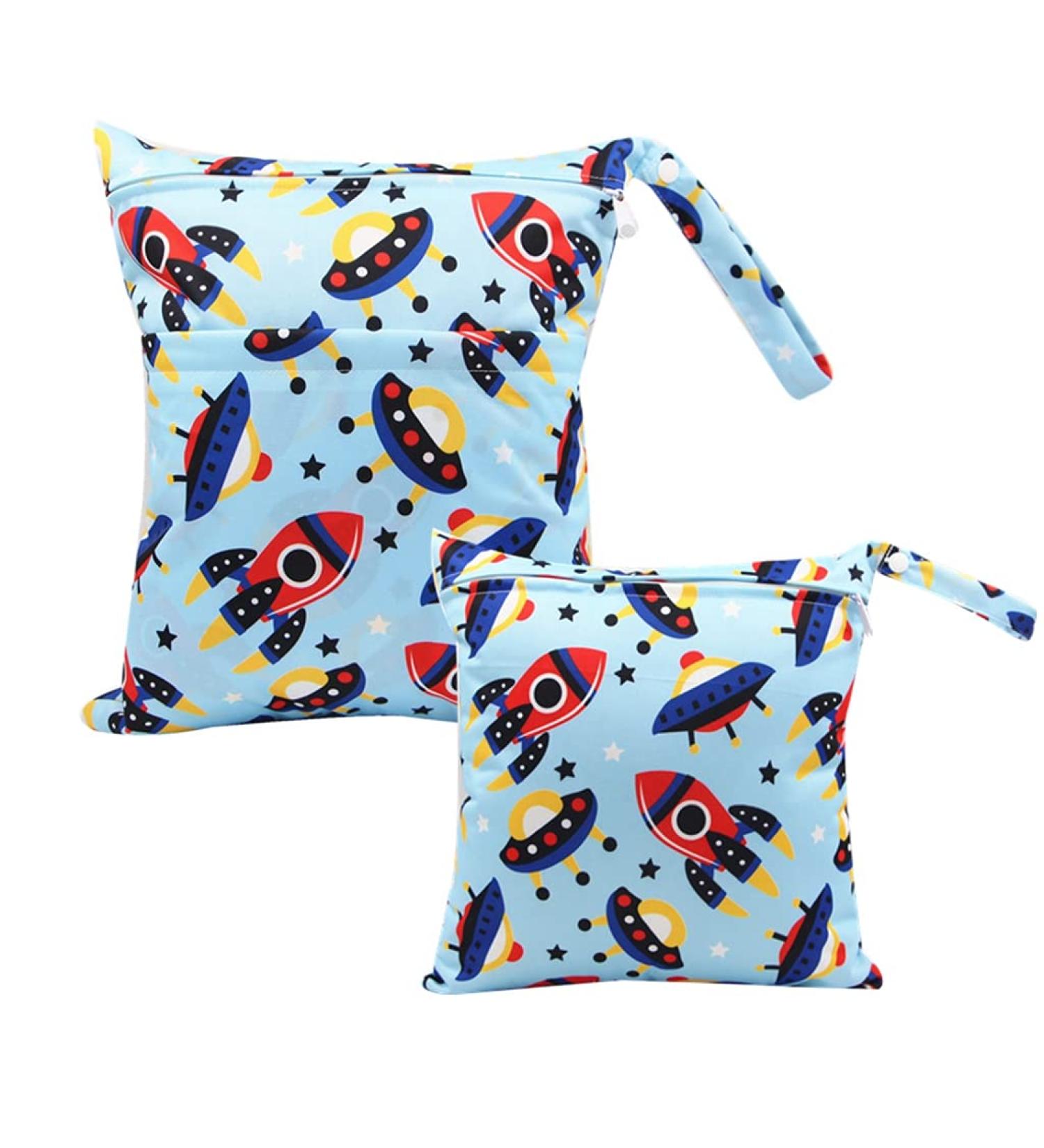 Egurs Diaper Bag Wetbag Set - Large & Medium Space Design for On-the-Go Convenience | Travel-Friendly Baby Gear - Buy Online on GoSupps.com