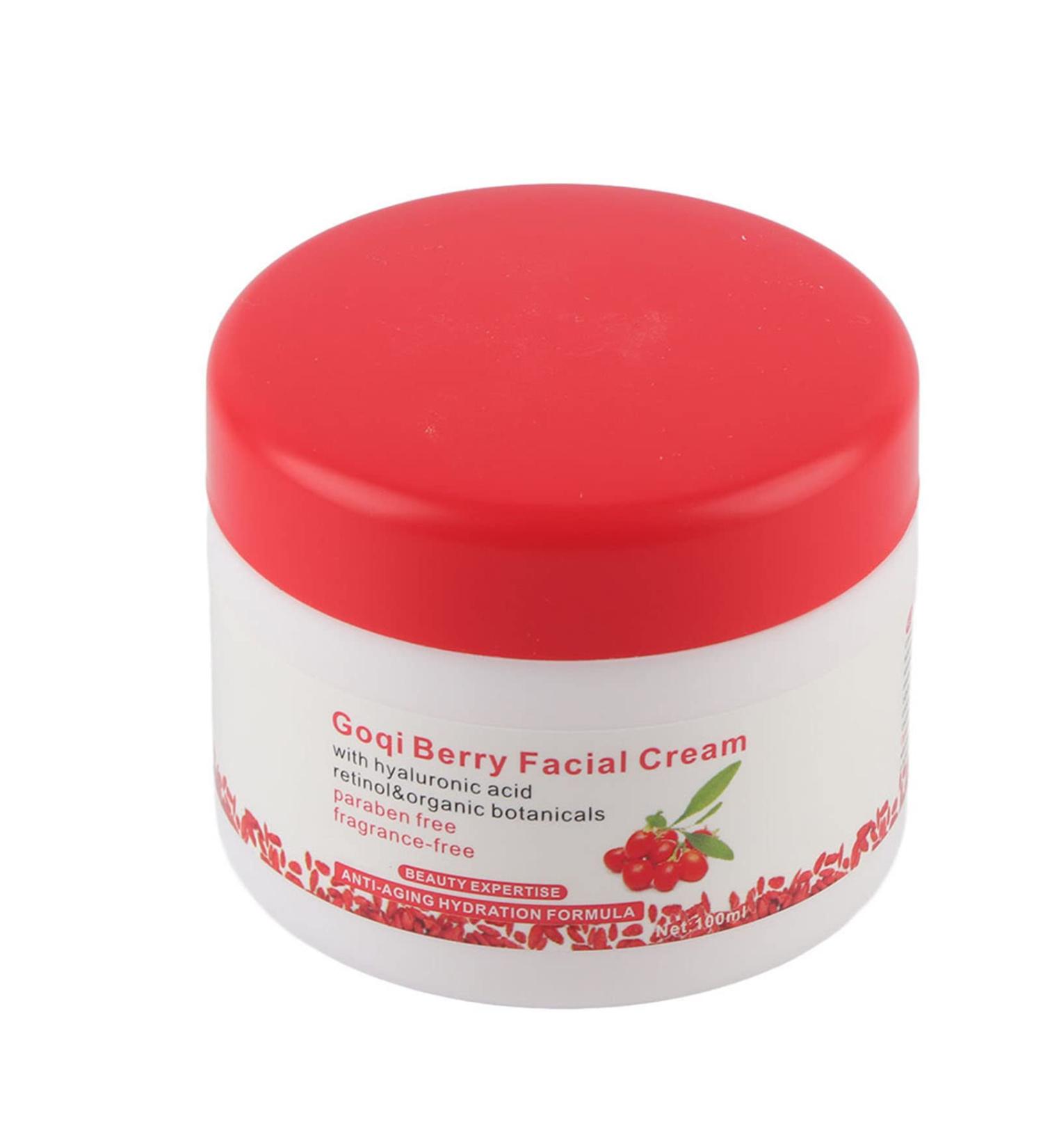 100g Goji Berry Face Cream Face Cream With Red Ginseng Invigorating Moisturizer Glow Effect Against Wrinkles And Dark Circles Folic Acid Firming Face Cream - Buy Online on GoSupps.com