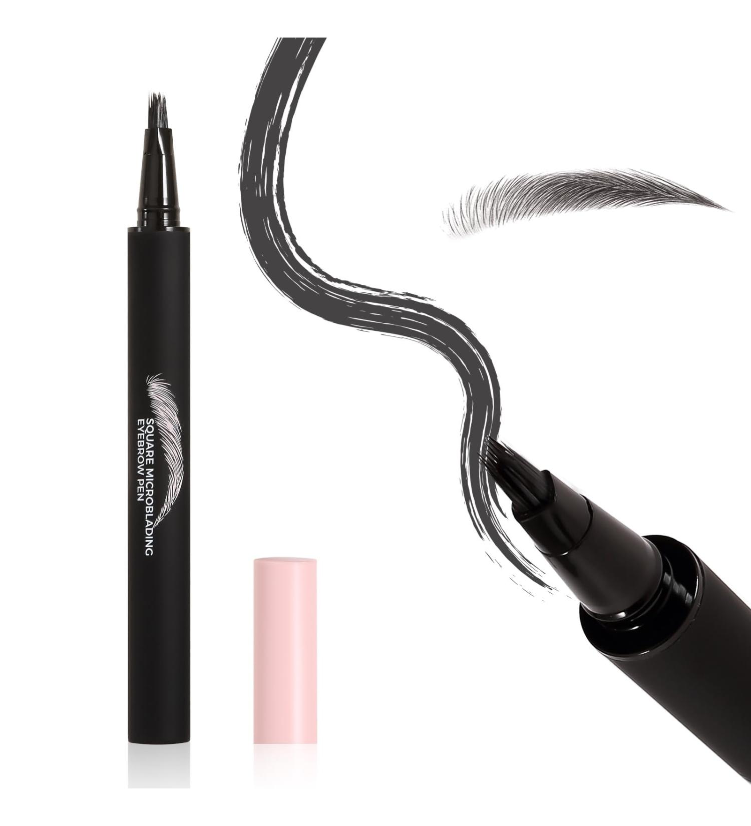 Boobeen Crayon sourcils imperm able crayon sourcils pour microblading crayon sourcils liquide longue dur e pais et lisse pour des sourcils naturels comme des cheveux 1 unit (Lot de 1) NOIR - Buy Online on GoSupps.com